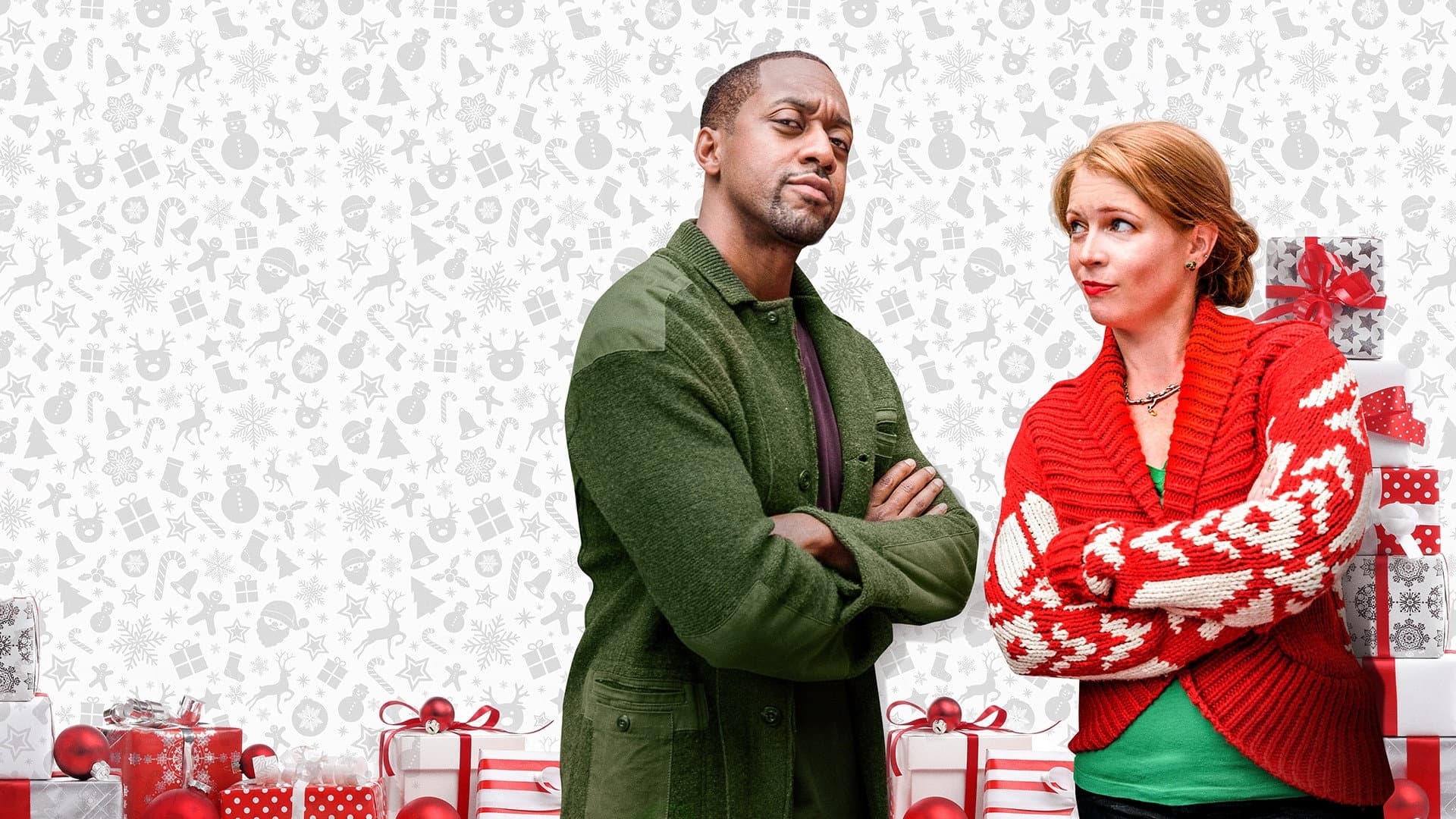 The Santa Con backdrop