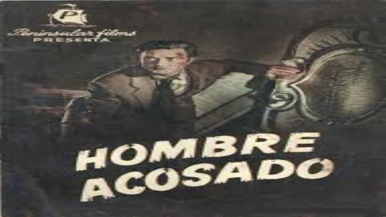 Hombre acosado backdrop
