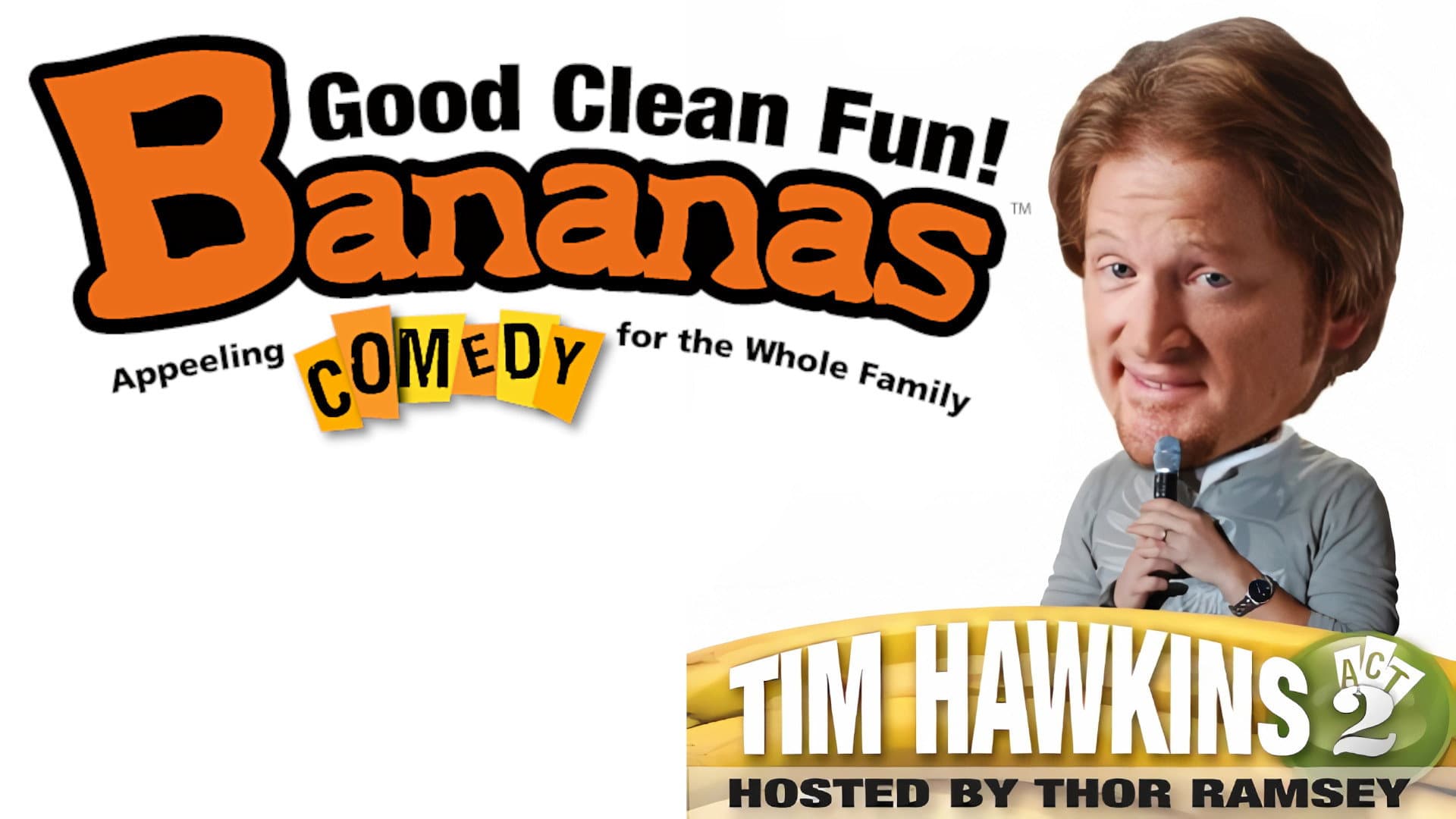 Tim Hawkins: Bananas, Act 2 backdrop