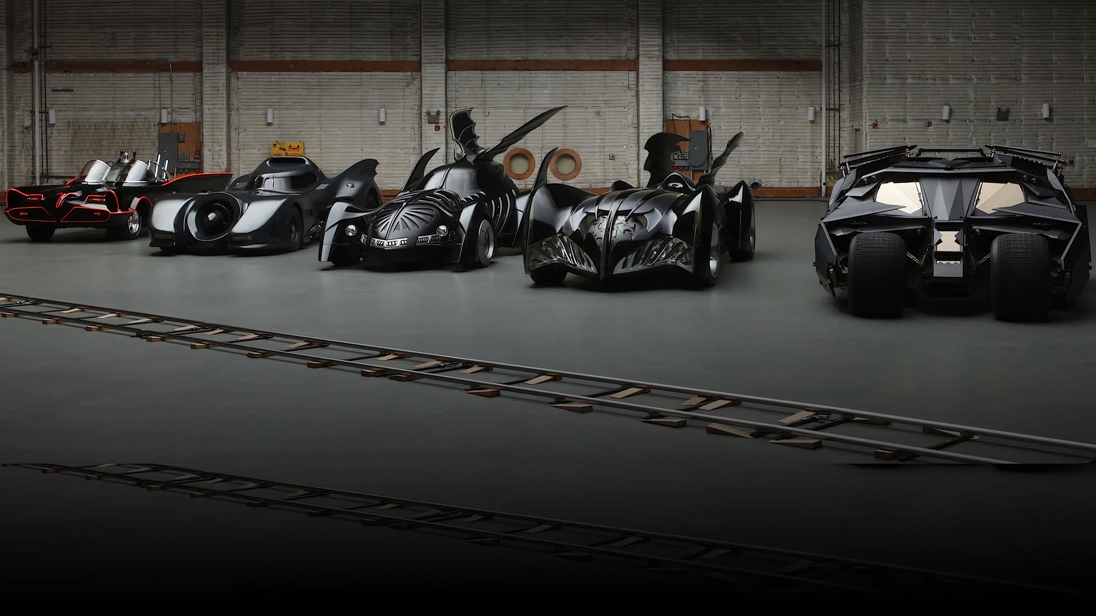 The Batmobile backdrop