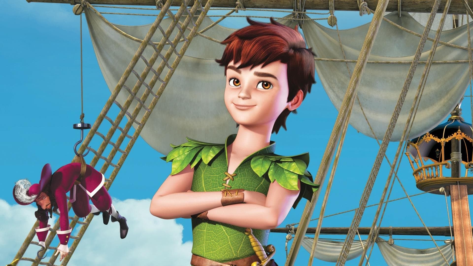 DQE's Peter Pan: The New Adventures backdrop