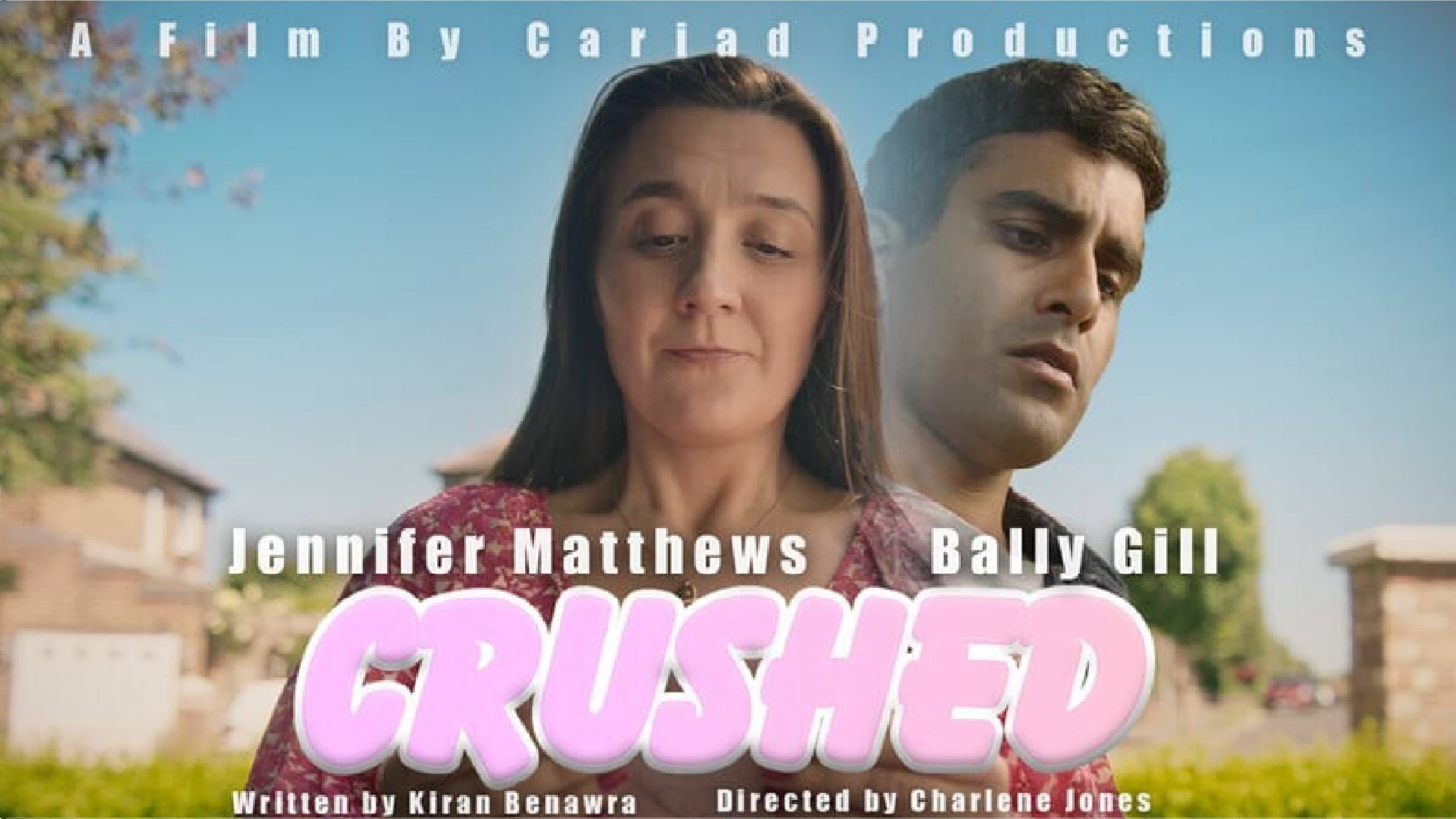 Crushed backdrop