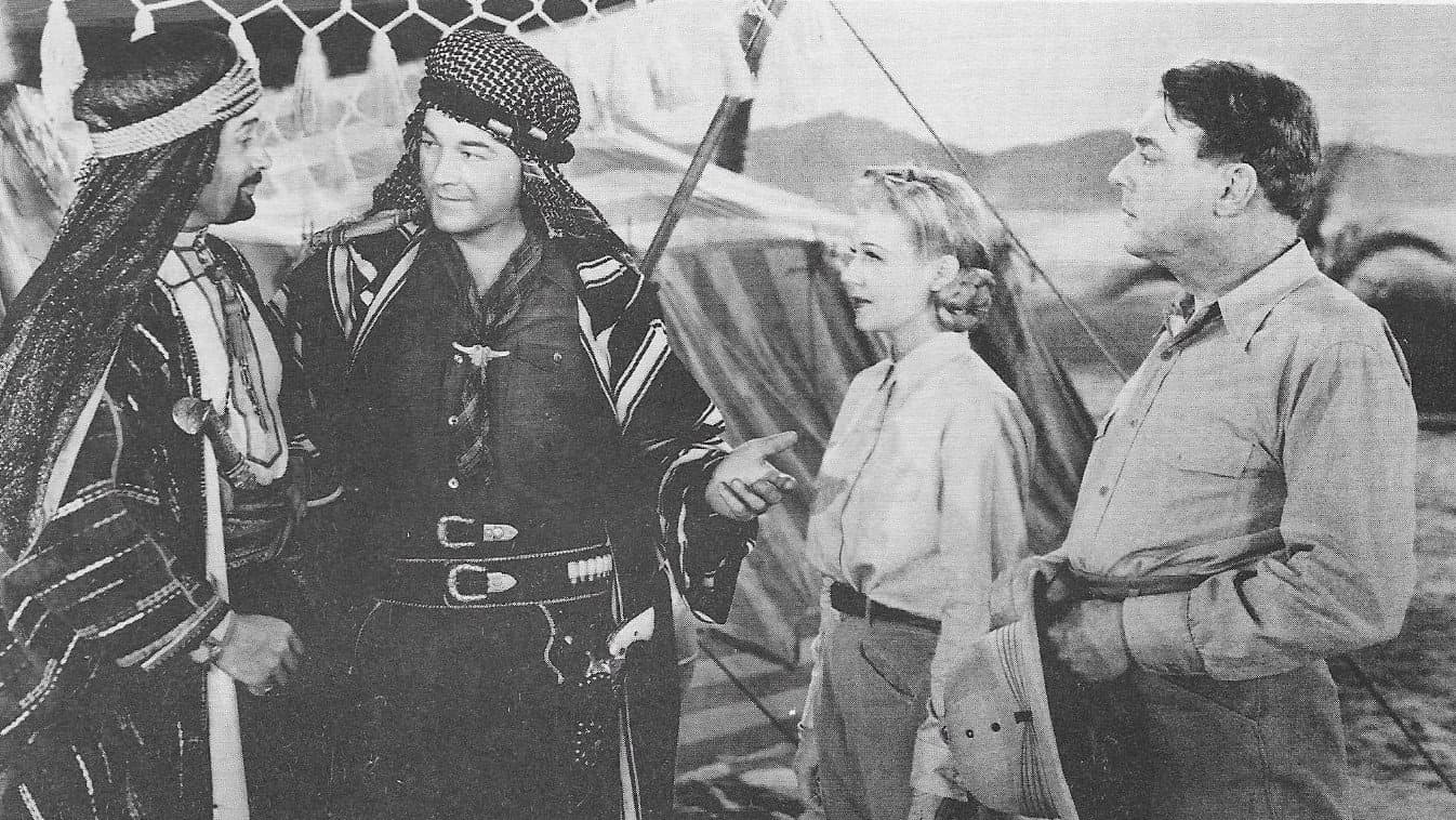 Outlaws of the Desert backdrop