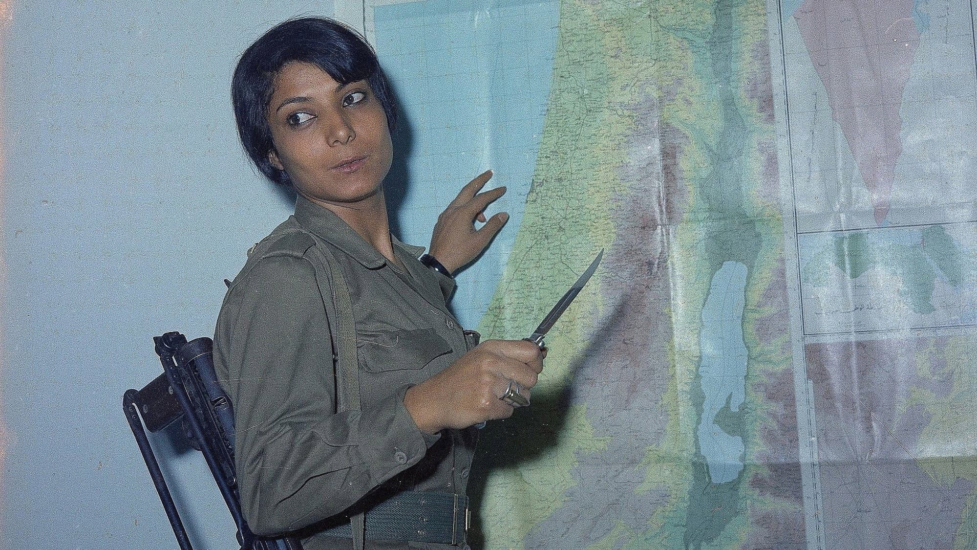 Leila Khaled: Hijacker backdrop