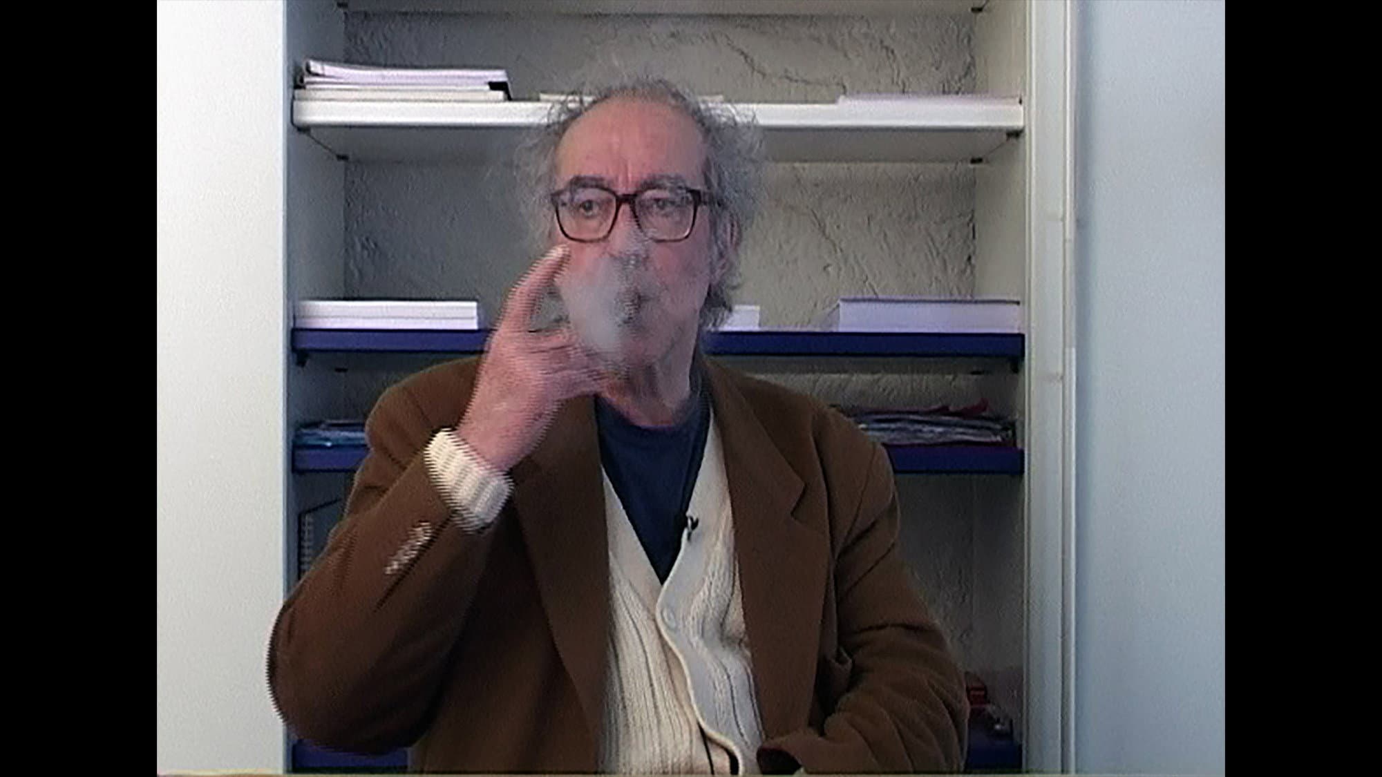 Godard Is Here backdrop