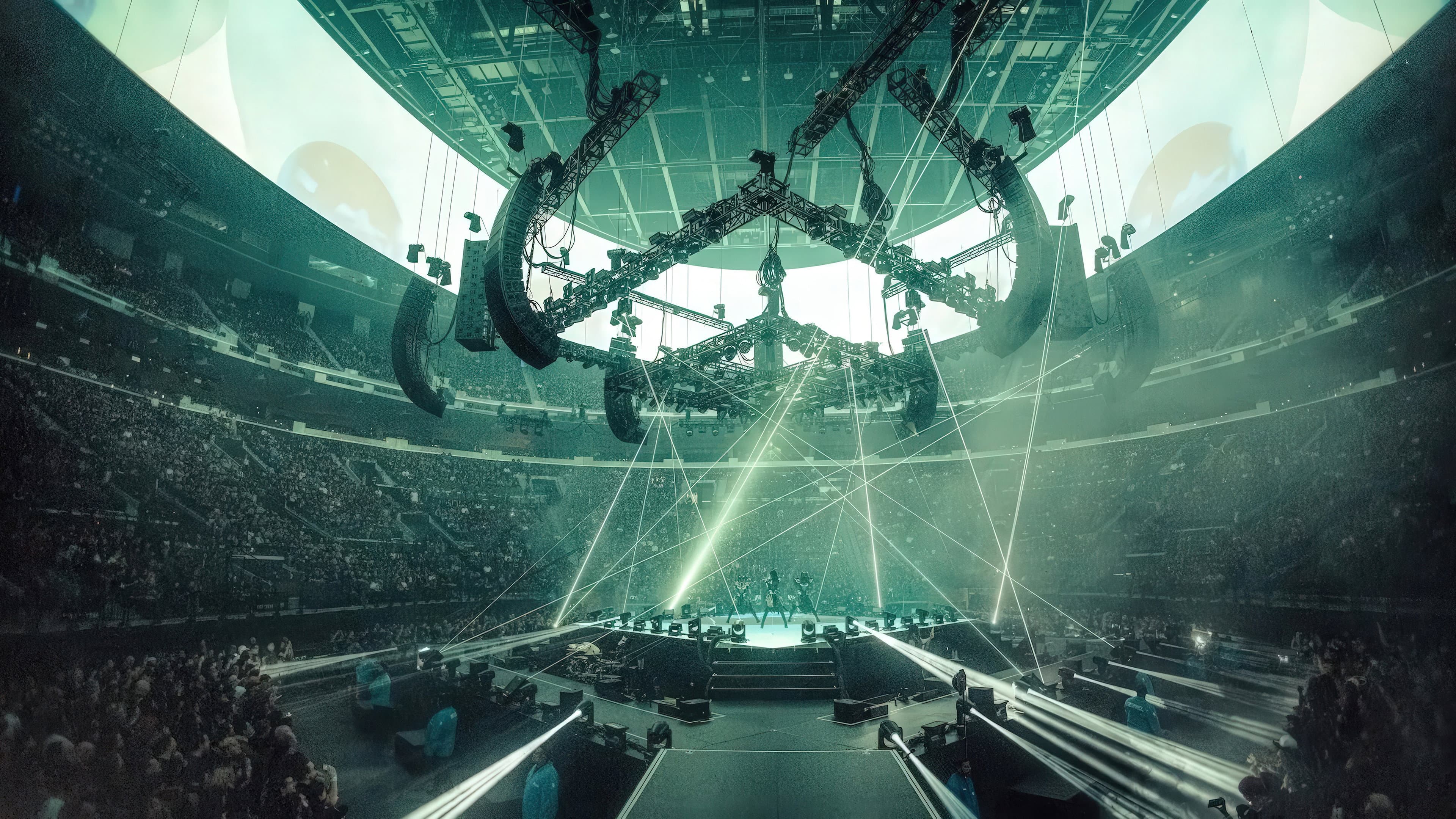 Babymetal Live at Intuit Dome backdrop
