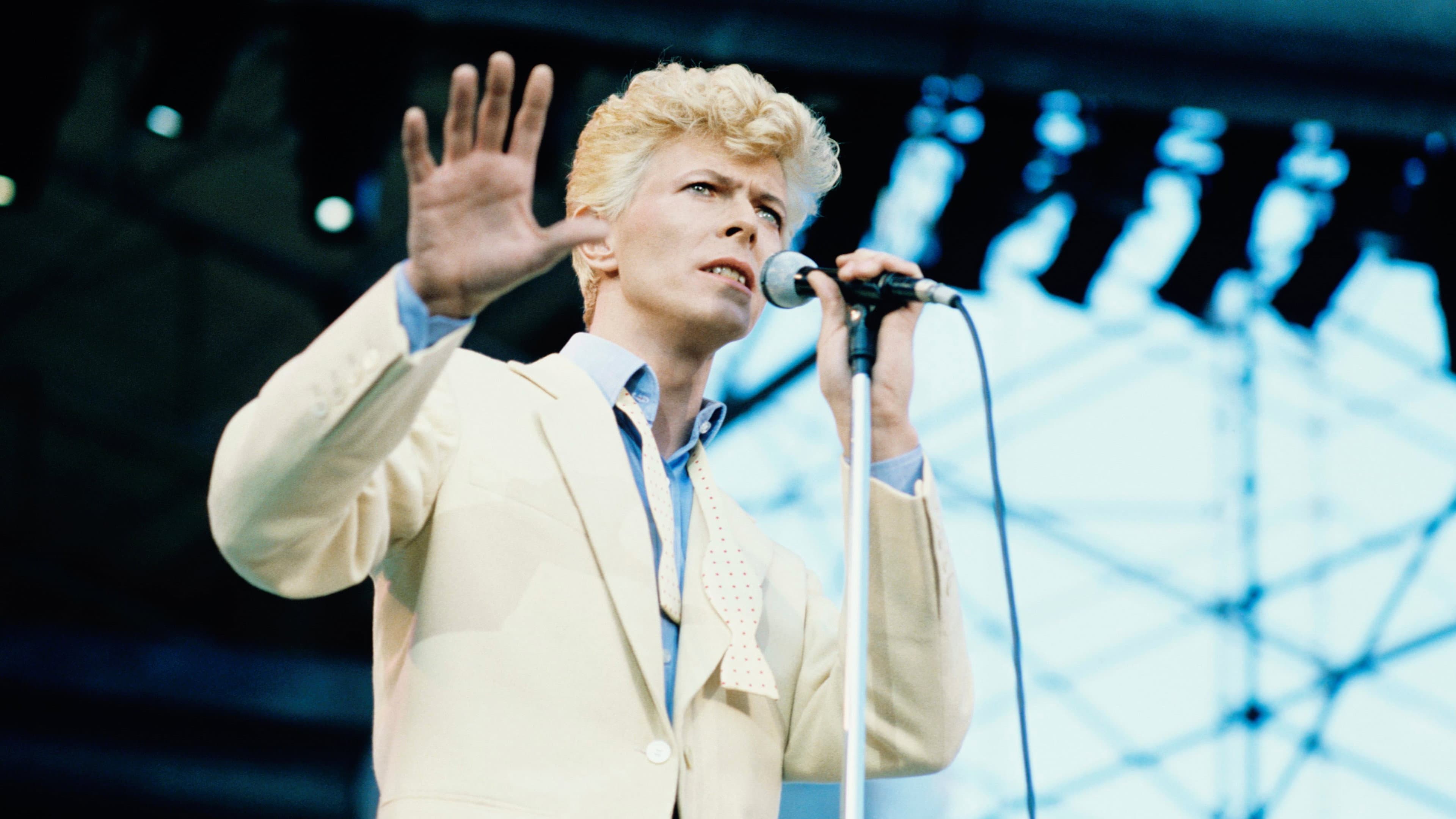 David Bowie: Serious Moonlight backdrop