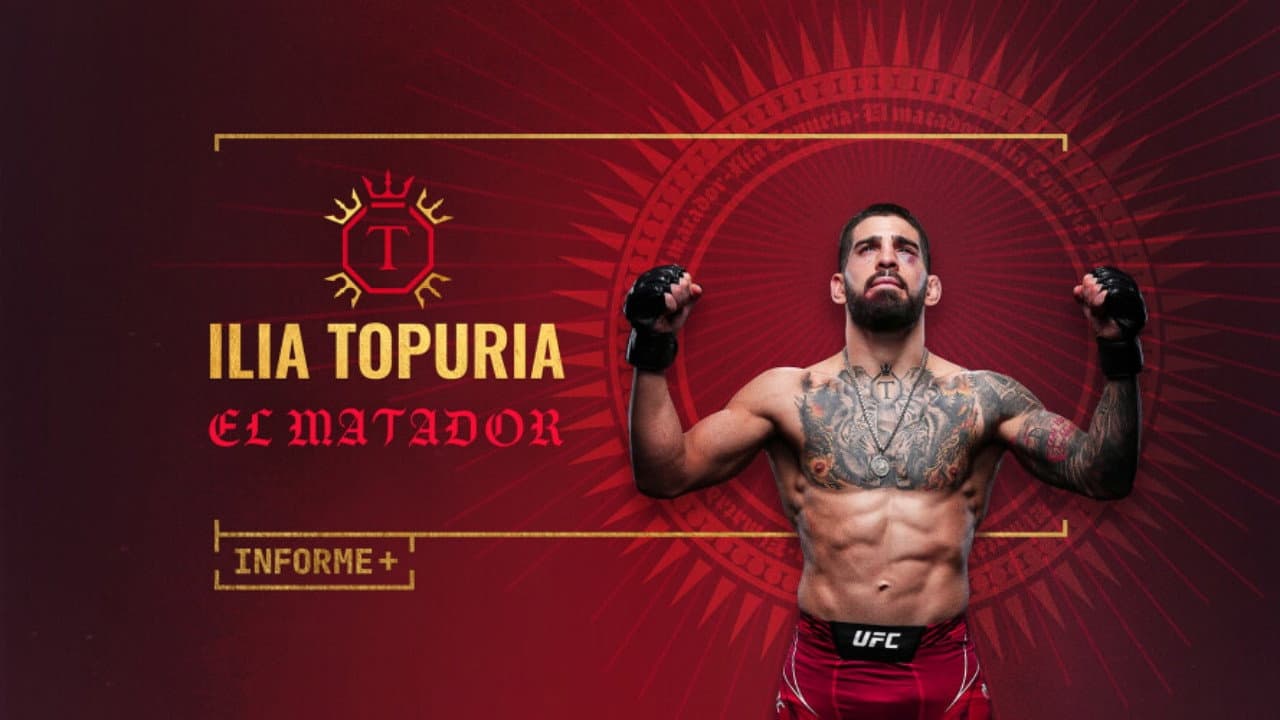 Informe Plus+. Ilia Topuria, El Matador backdrop