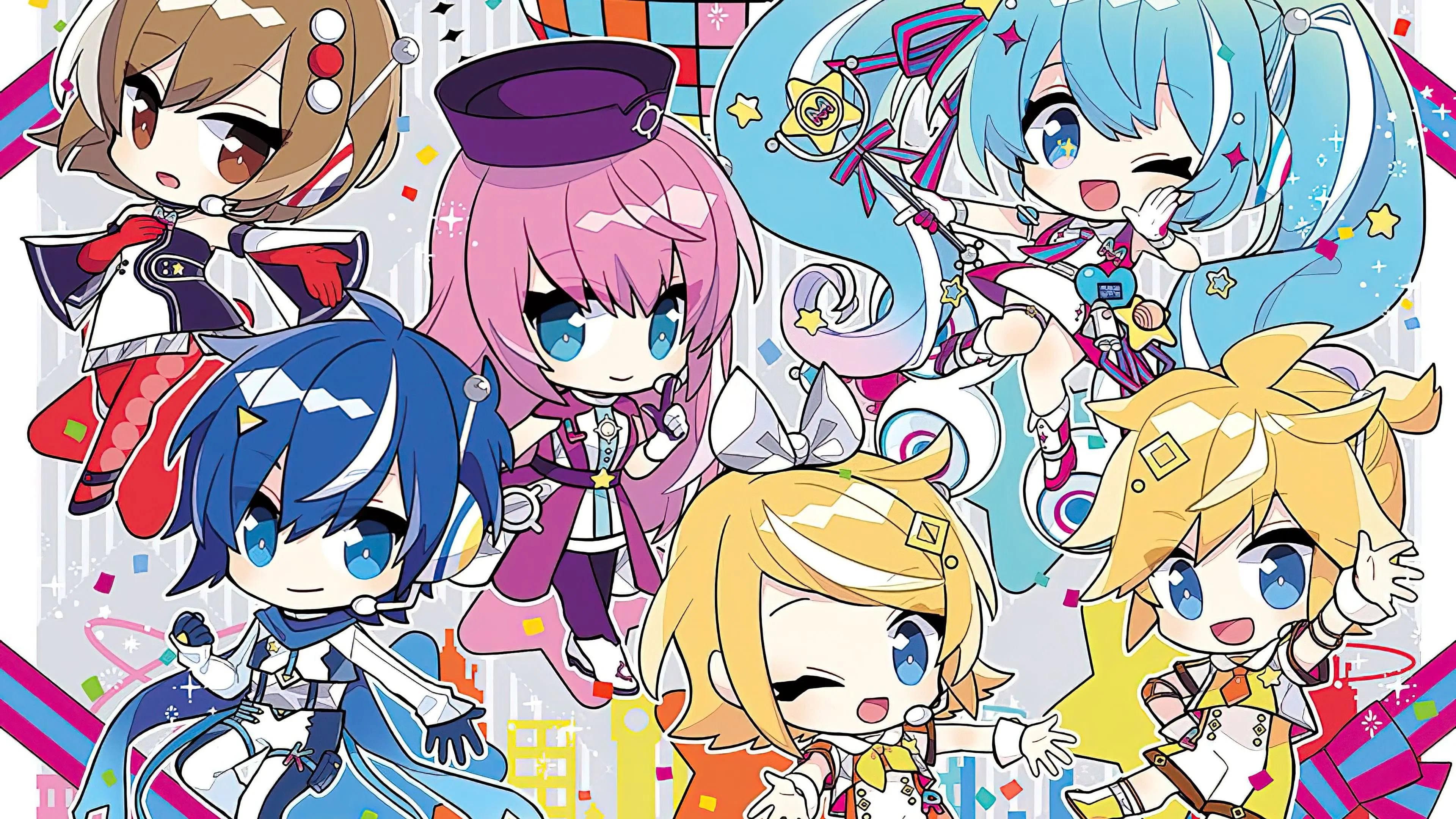 初音ミク マジカルミライ 10th Anniversary (Daily Songs) backdrop