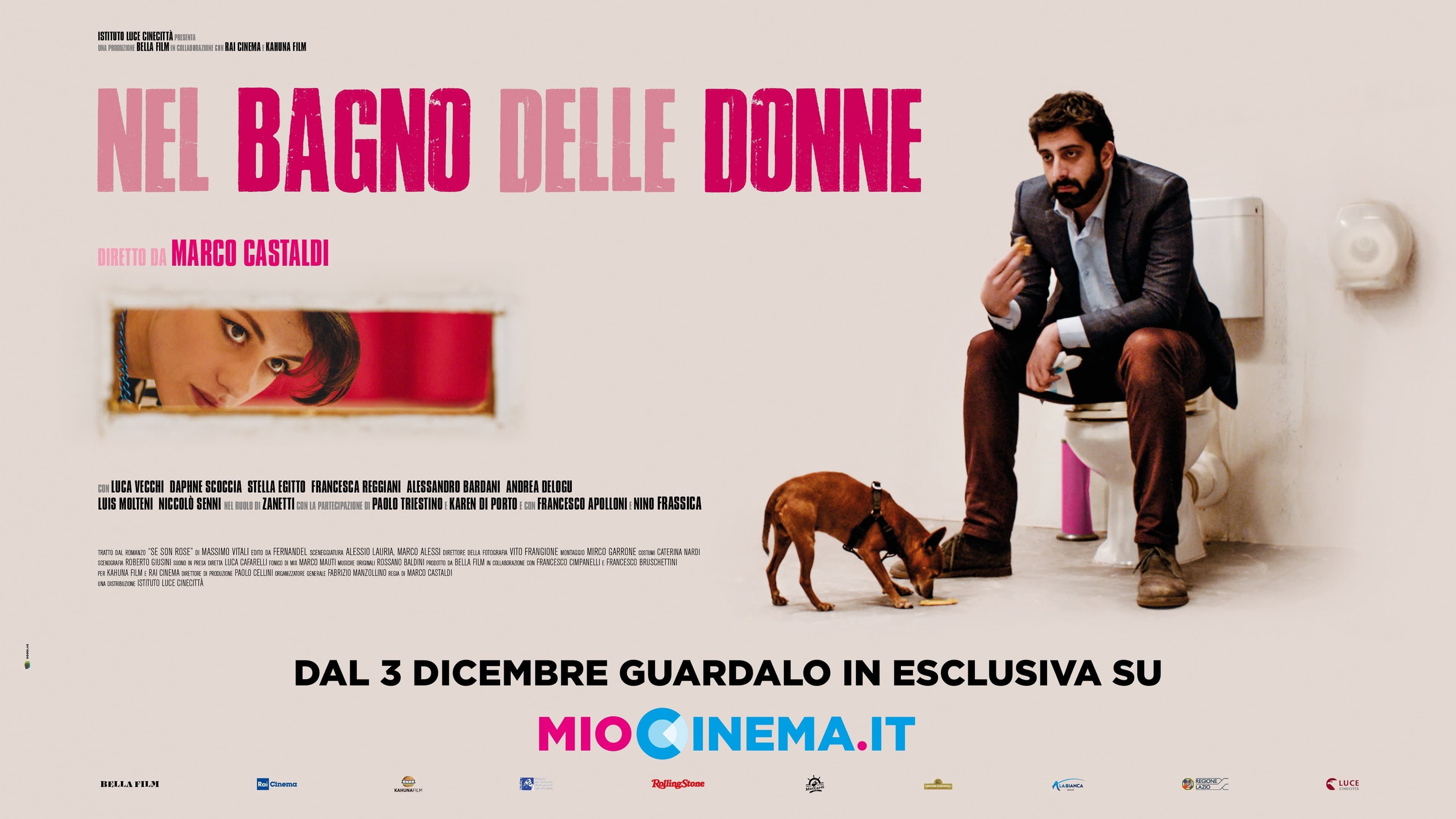 Nel bagno delle donne backdrop