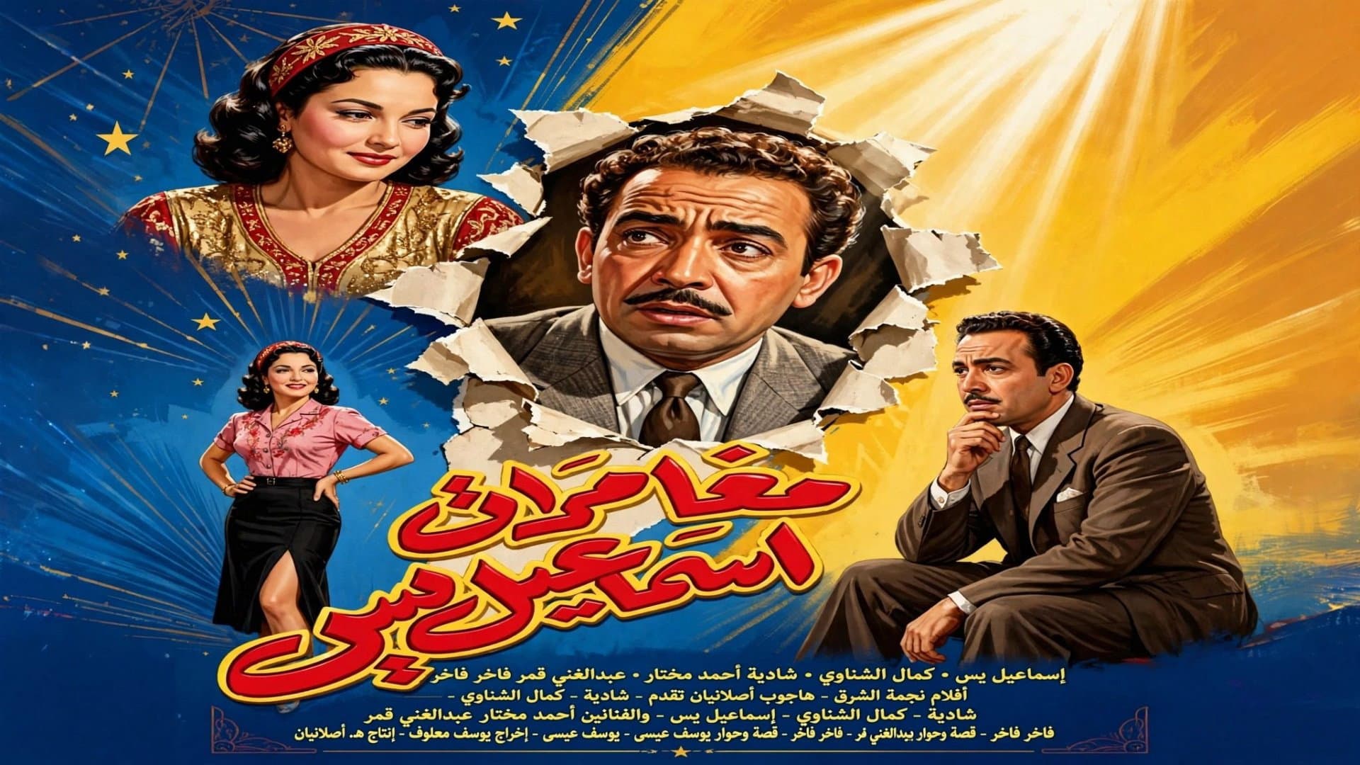 The Adventures of Ismail Yassine backdrop