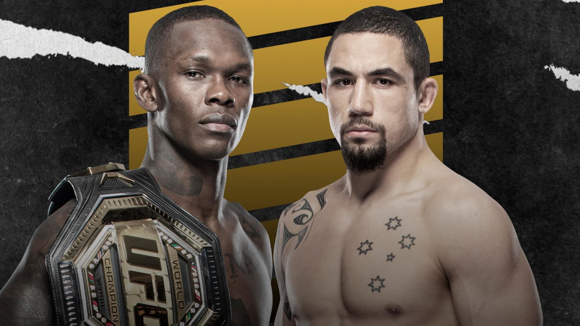 UFC 271: Adesanya vs. Whittaker 2 backdrop