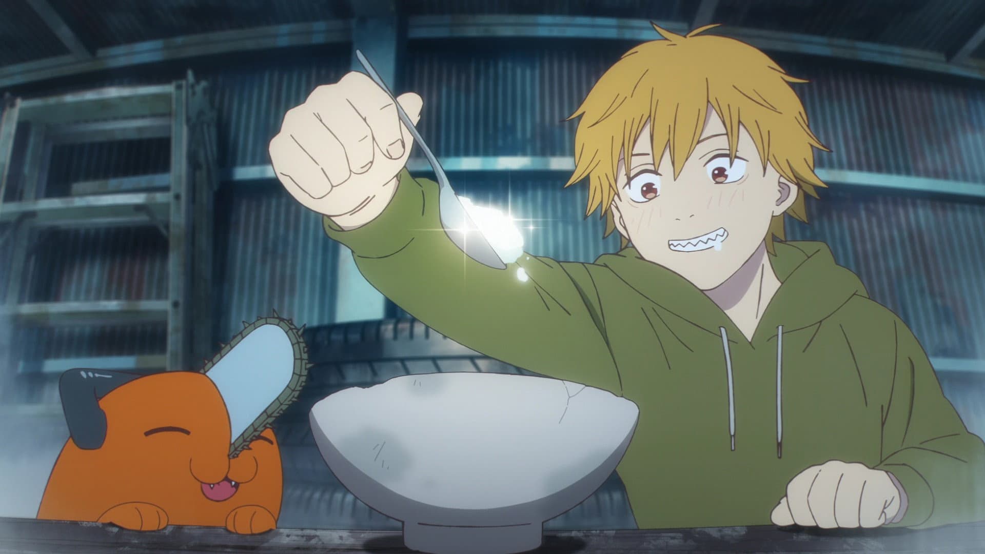 Chainsaw Days - Denji and My Staple Recipe backdrop