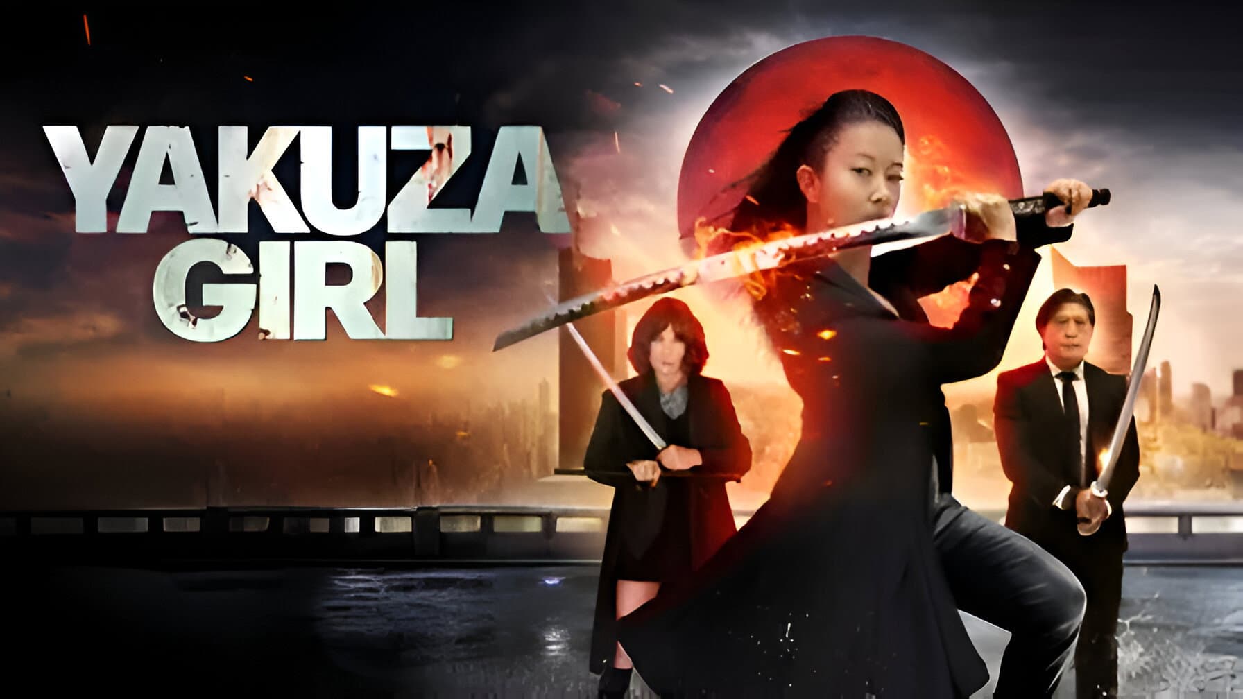 Yakuza Girl backdrop