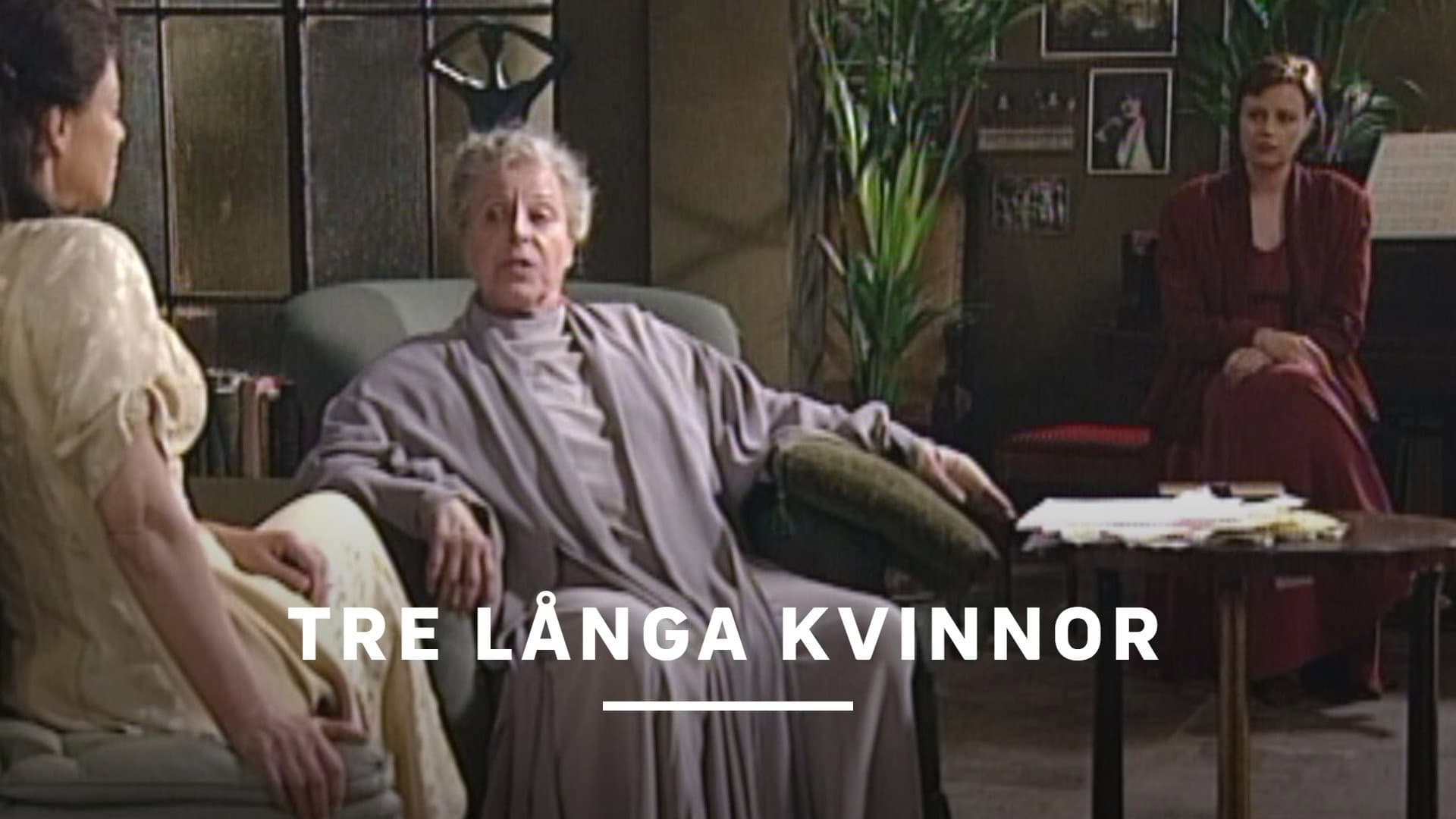 Tre långa kvinnor backdrop