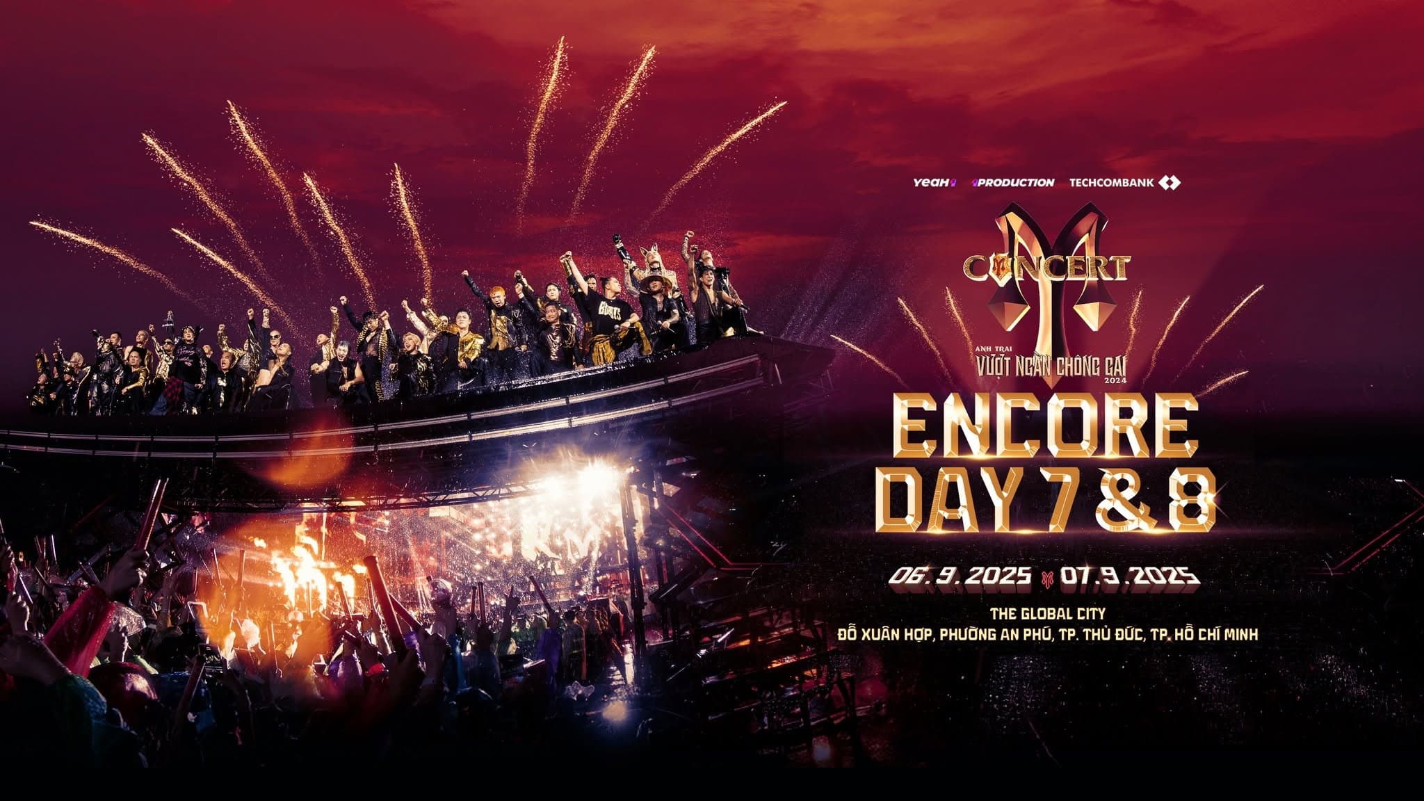 Concert Anh Trai Vượt Ngàn Chông Gai Encore Day 7 & 8 backdrop