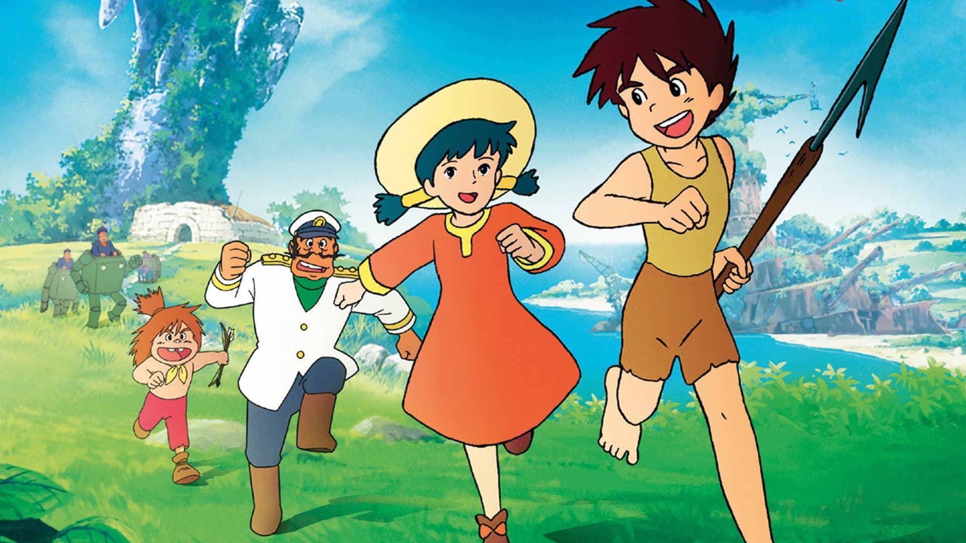 Future Boy Conan backdrop