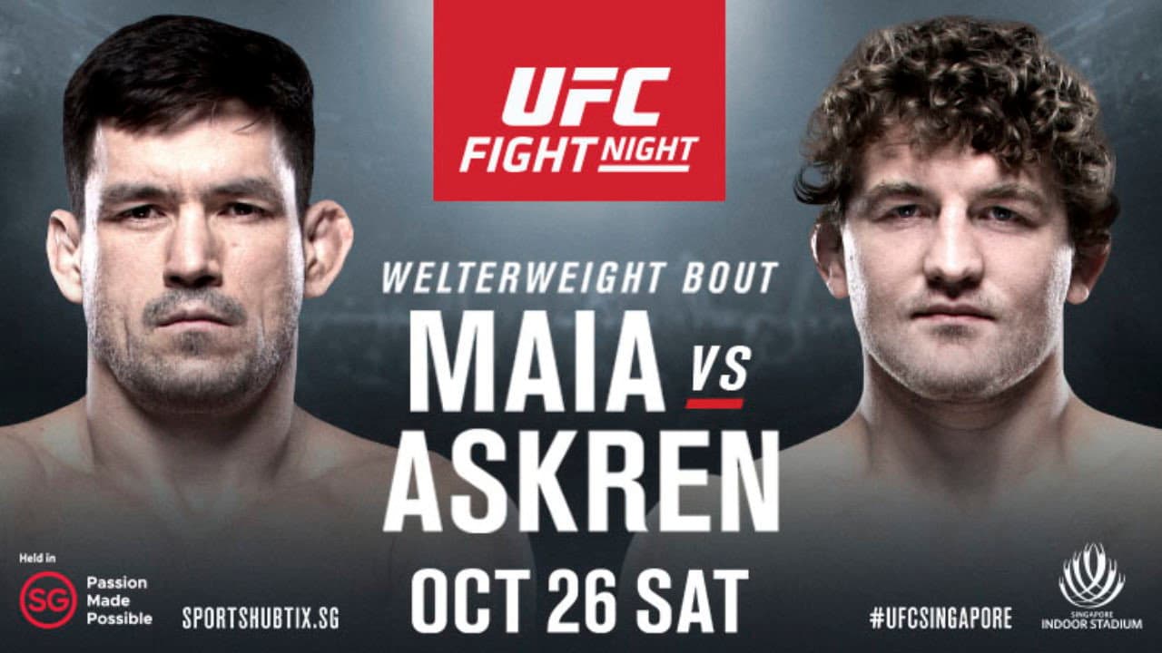 UFC Fight Night 162: Maia vs. Askren backdrop