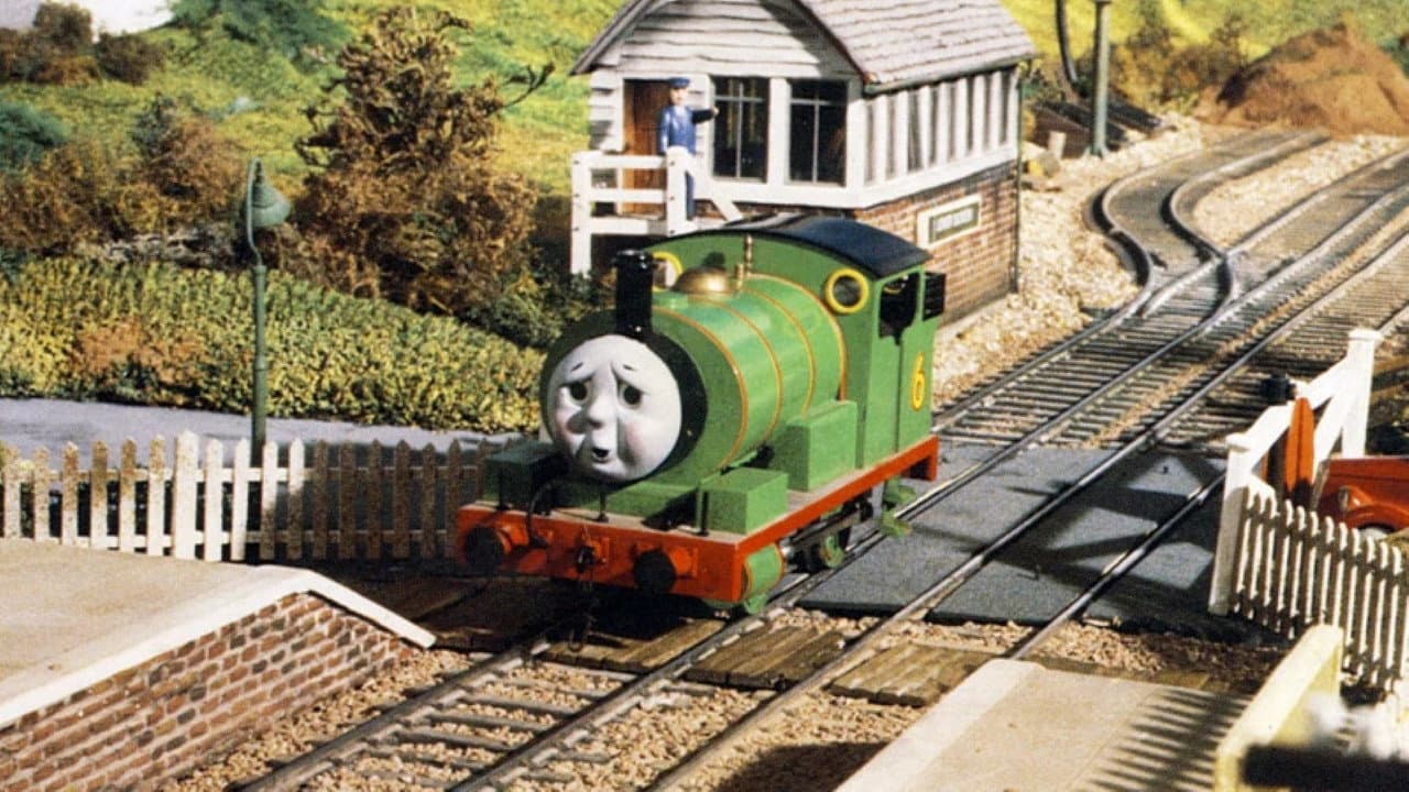 Thomas & Friends: My First Thomas with Percy backdrop