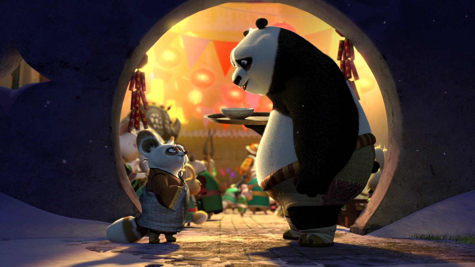 Kung Fu Panda Holiday backdrop