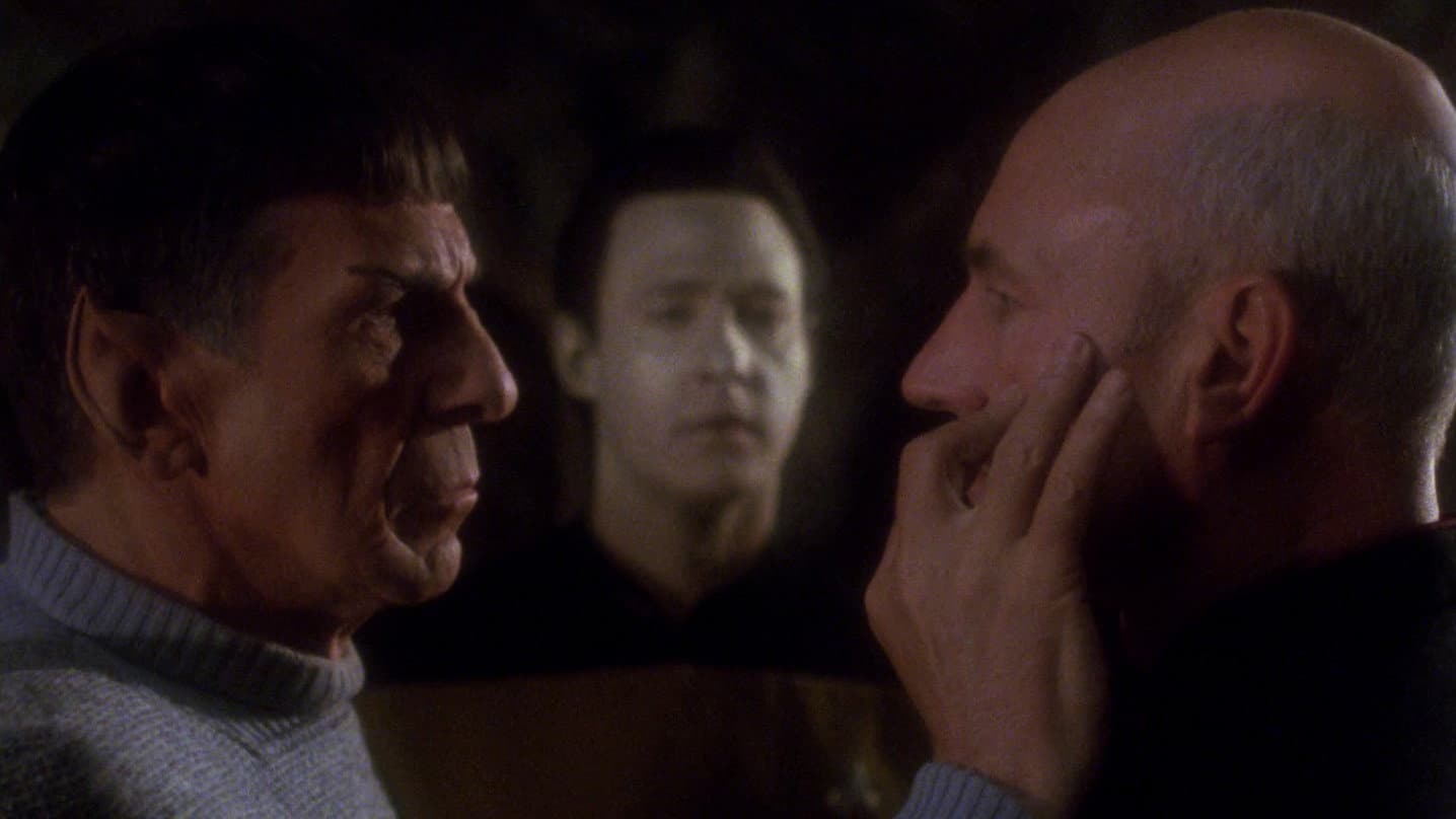 Star Trek: The Next Generation - Unification backdrop