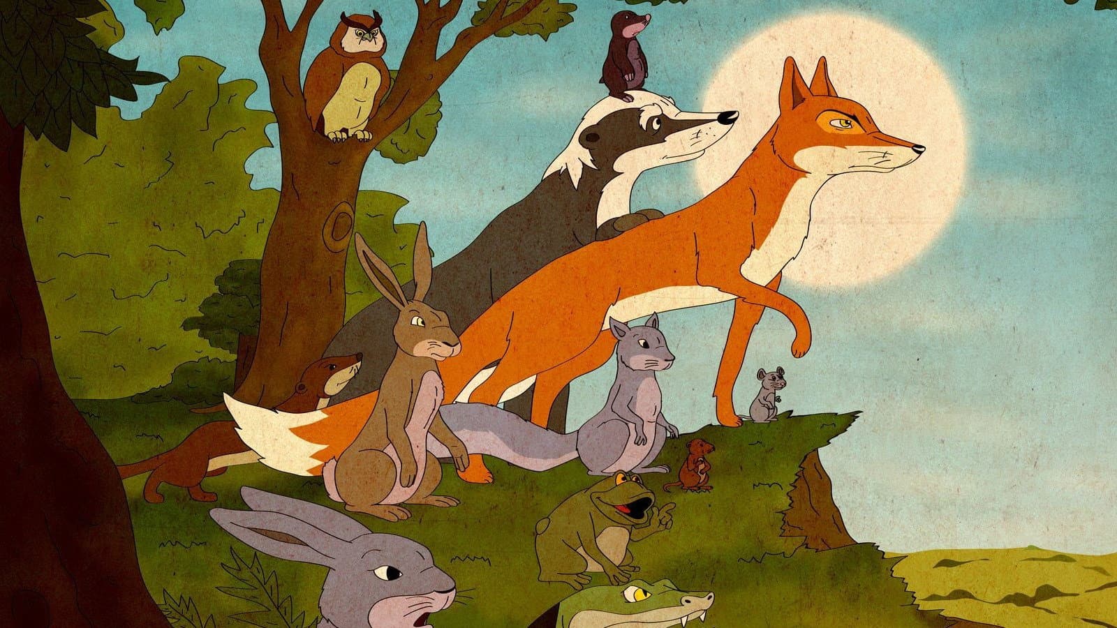 The Animals of Farthing Wood: The Journey Begins backdrop