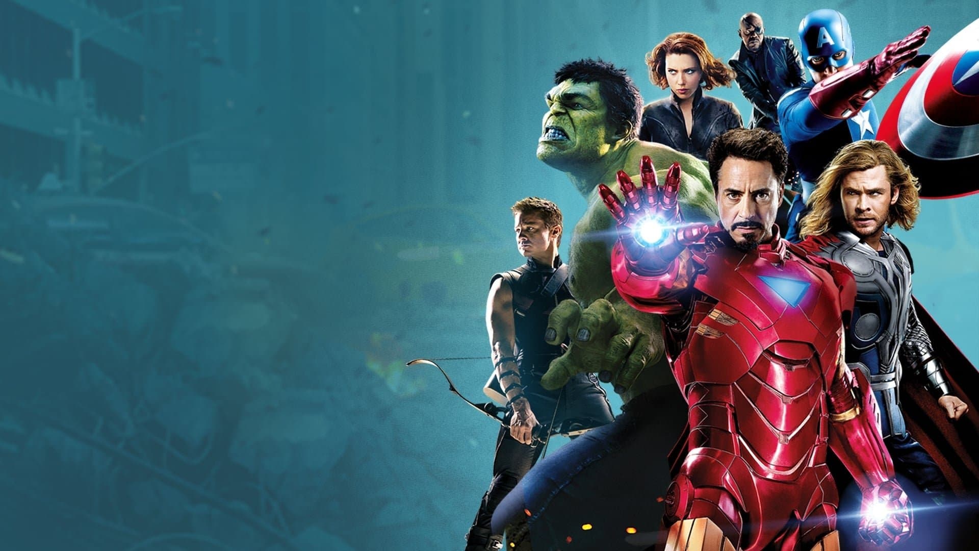 The Avengers: A Visual Journey backdrop