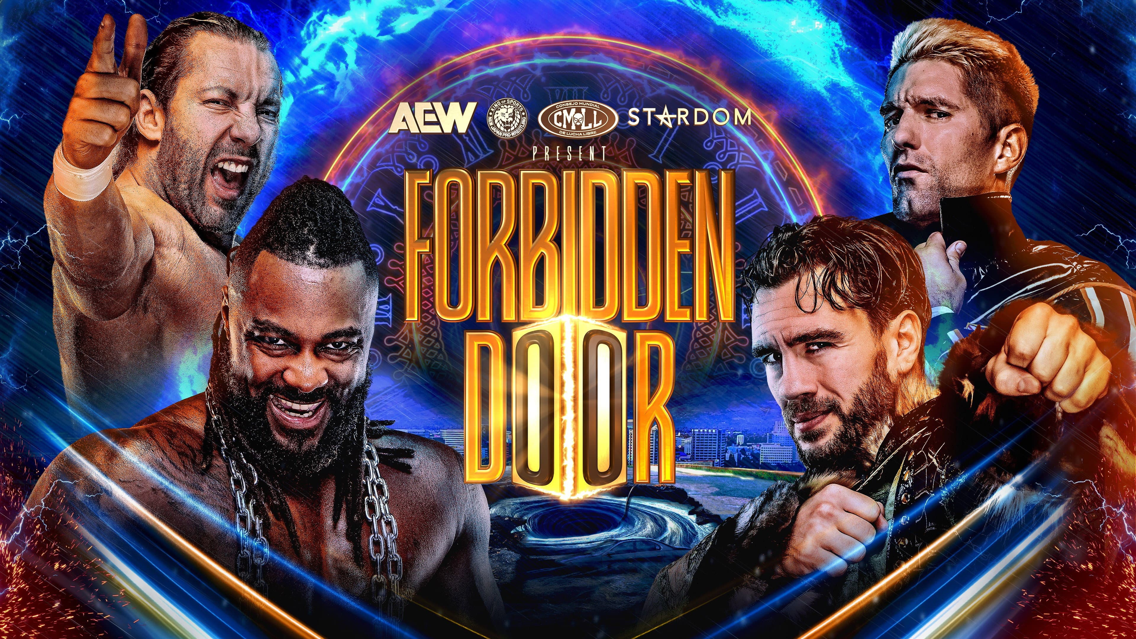AEW x NJPW x CMLL x Stardom Present Forbidden Door 2026 backdrop