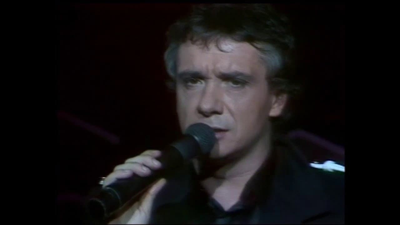 Michel Sardou - Concert 85 Forest National backdrop