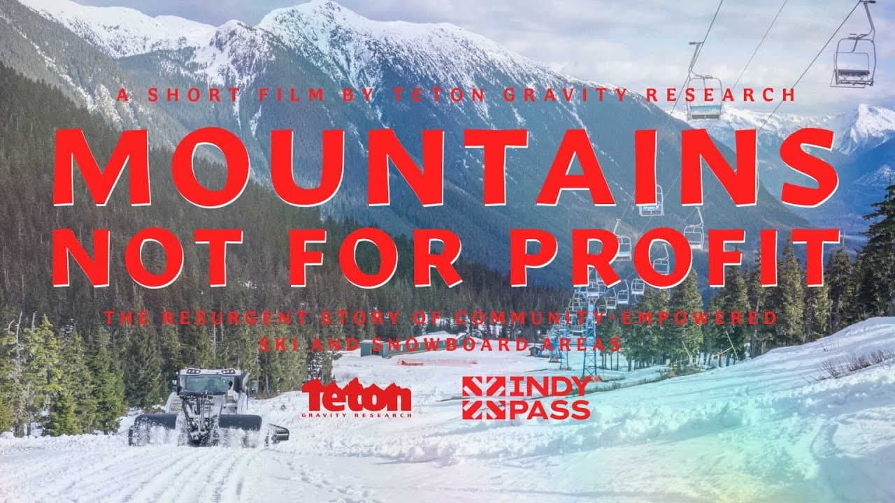 Mountains Not For Profit backdrop