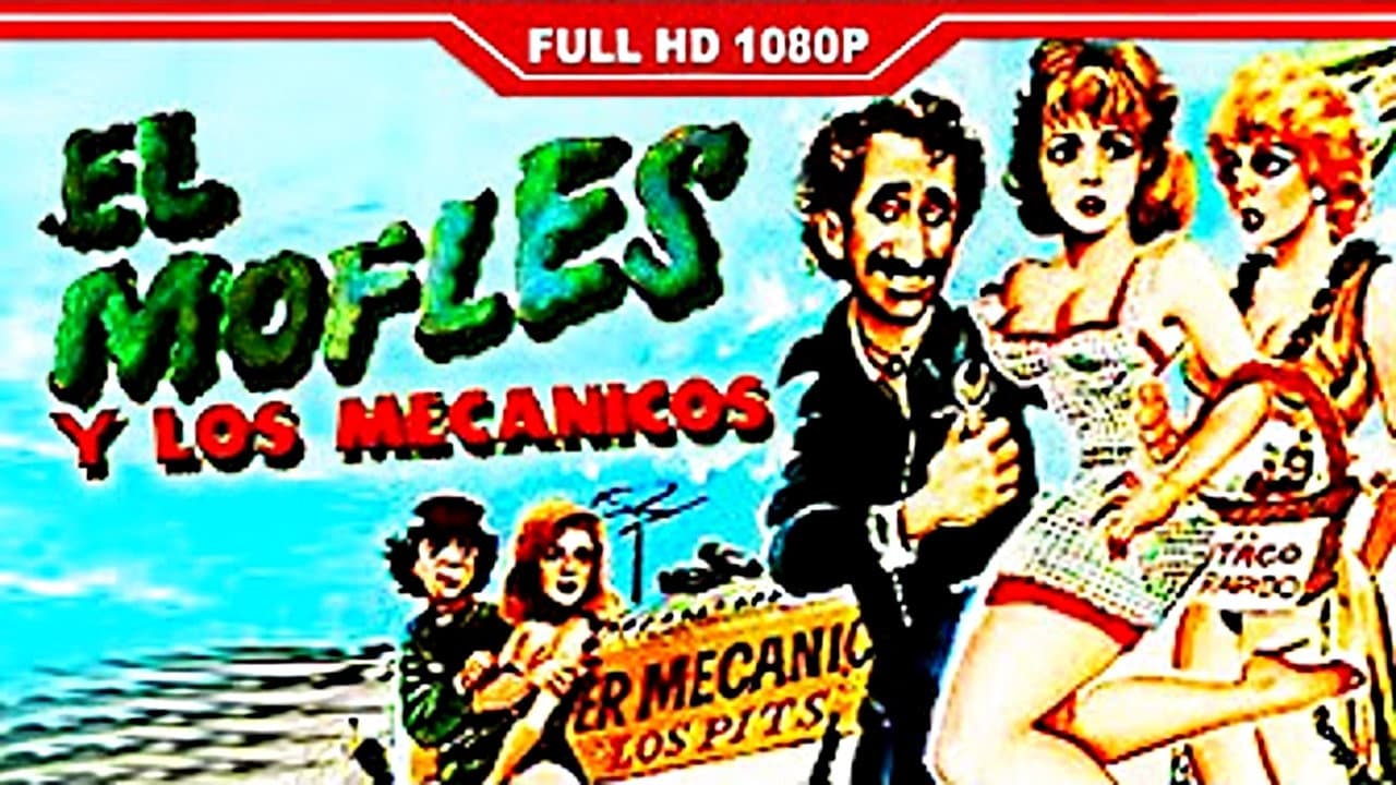 El mofles y los mecánicos backdrop