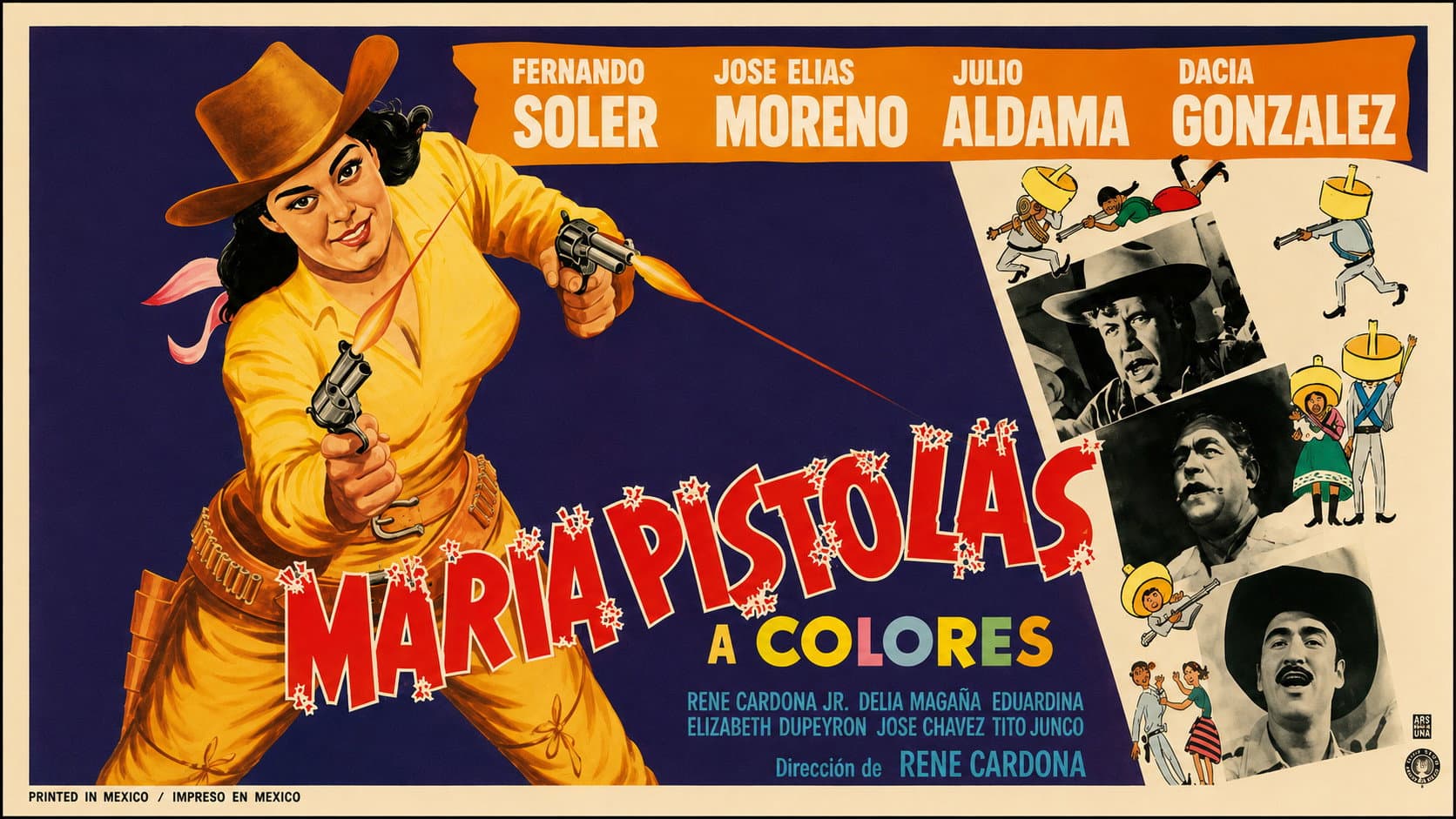 El corrido de María Pistolas backdrop