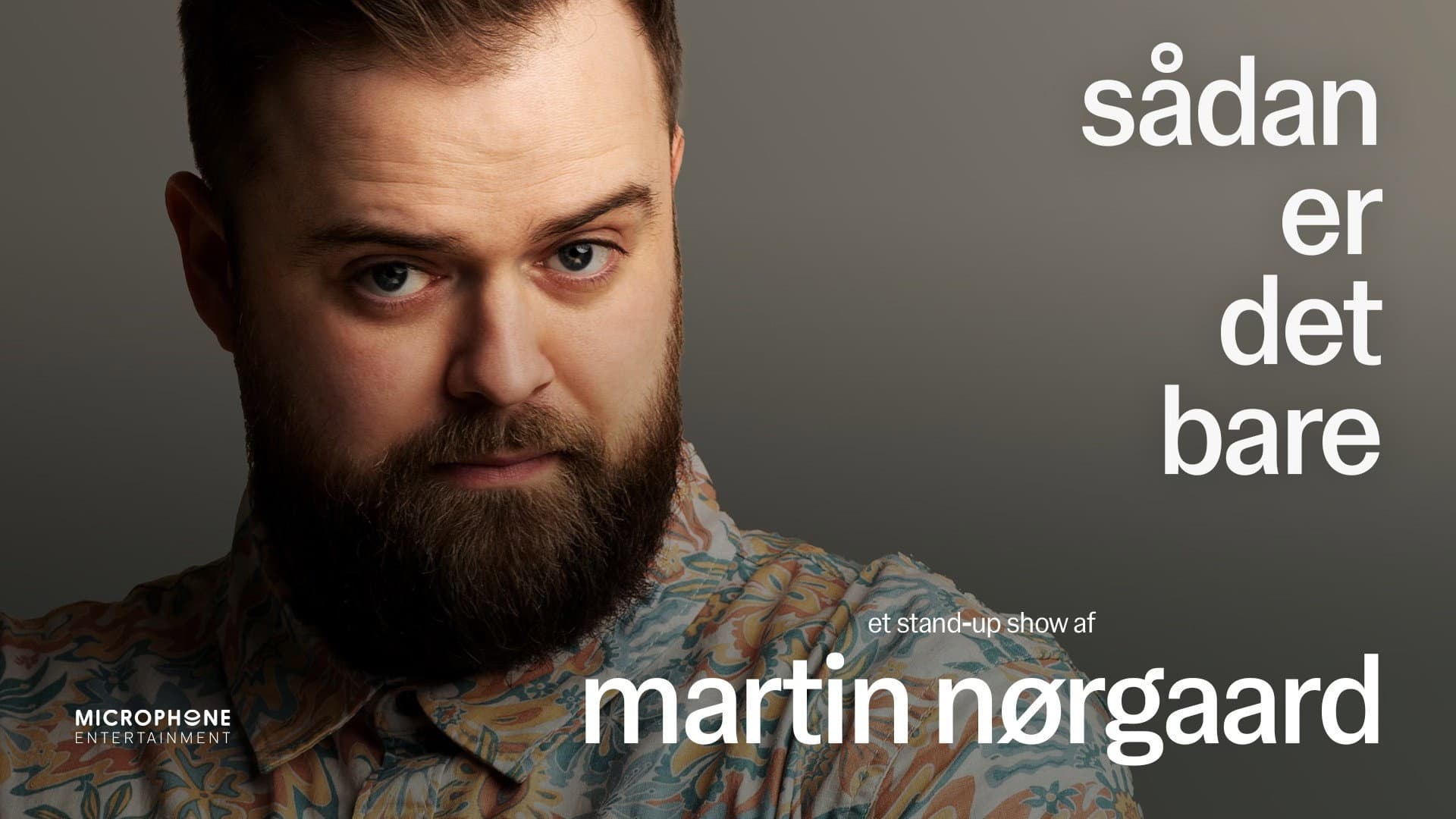 Martin Nørgaard: Sådan er det bare backdrop