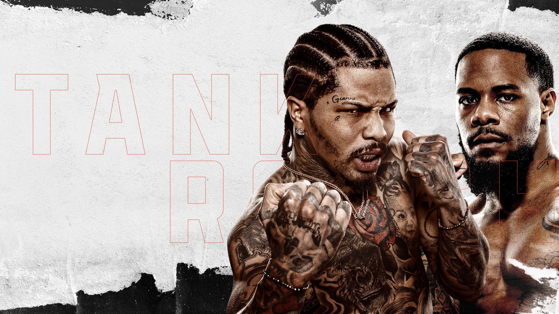 Gervonta Davis vs. Lamont Roach backdrop