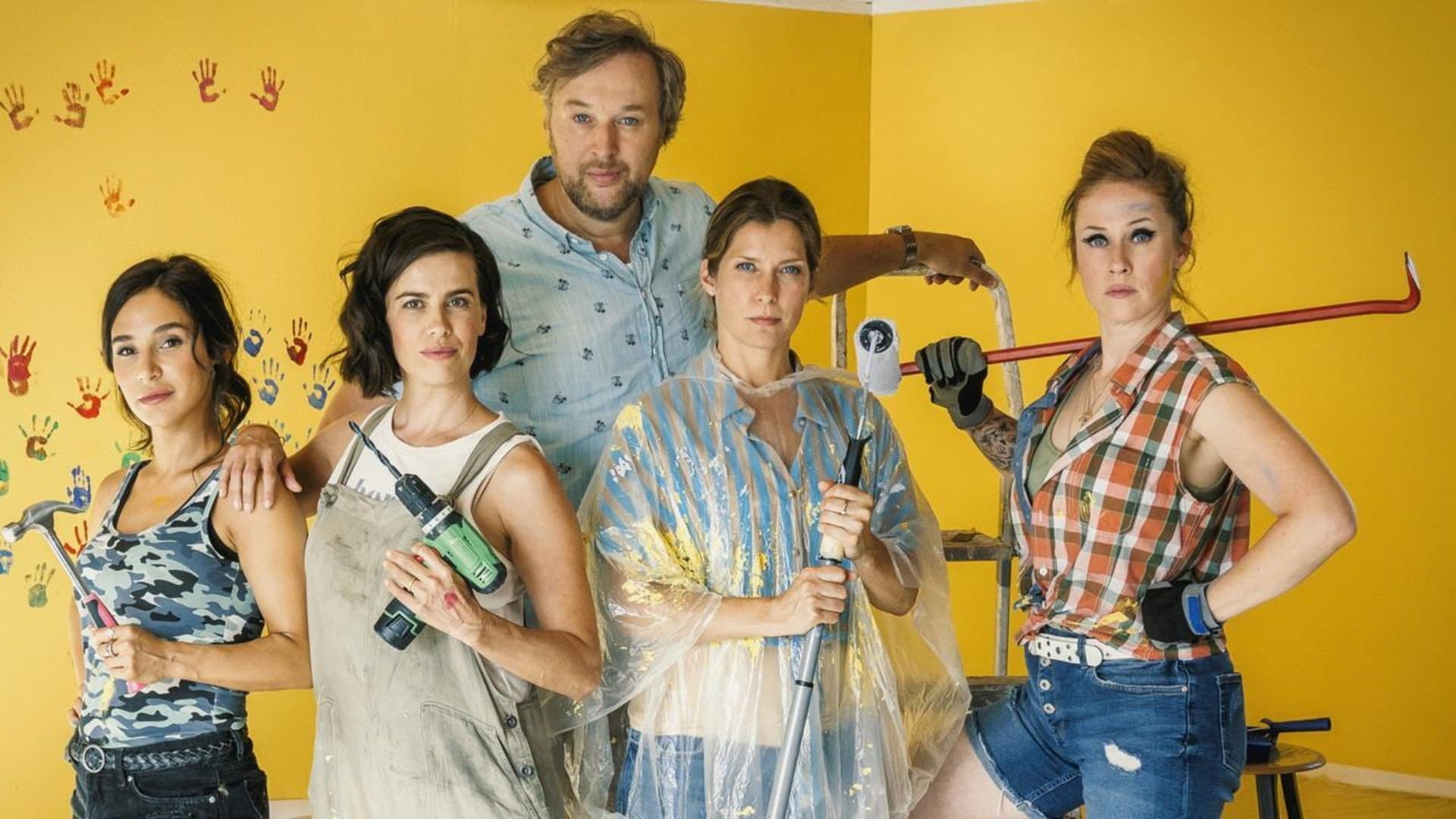 Kinder und andere Baustellen backdrop