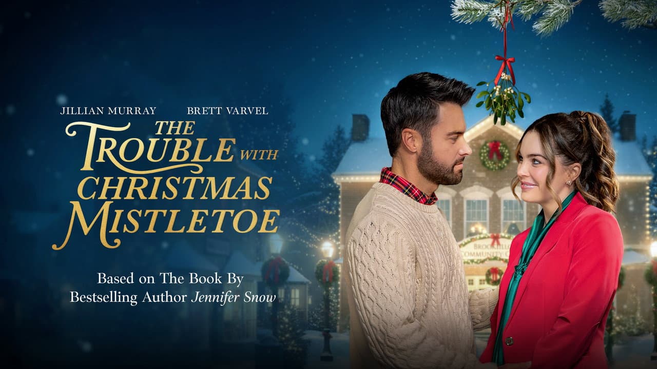 The Trouble With Mistletoe backdrop