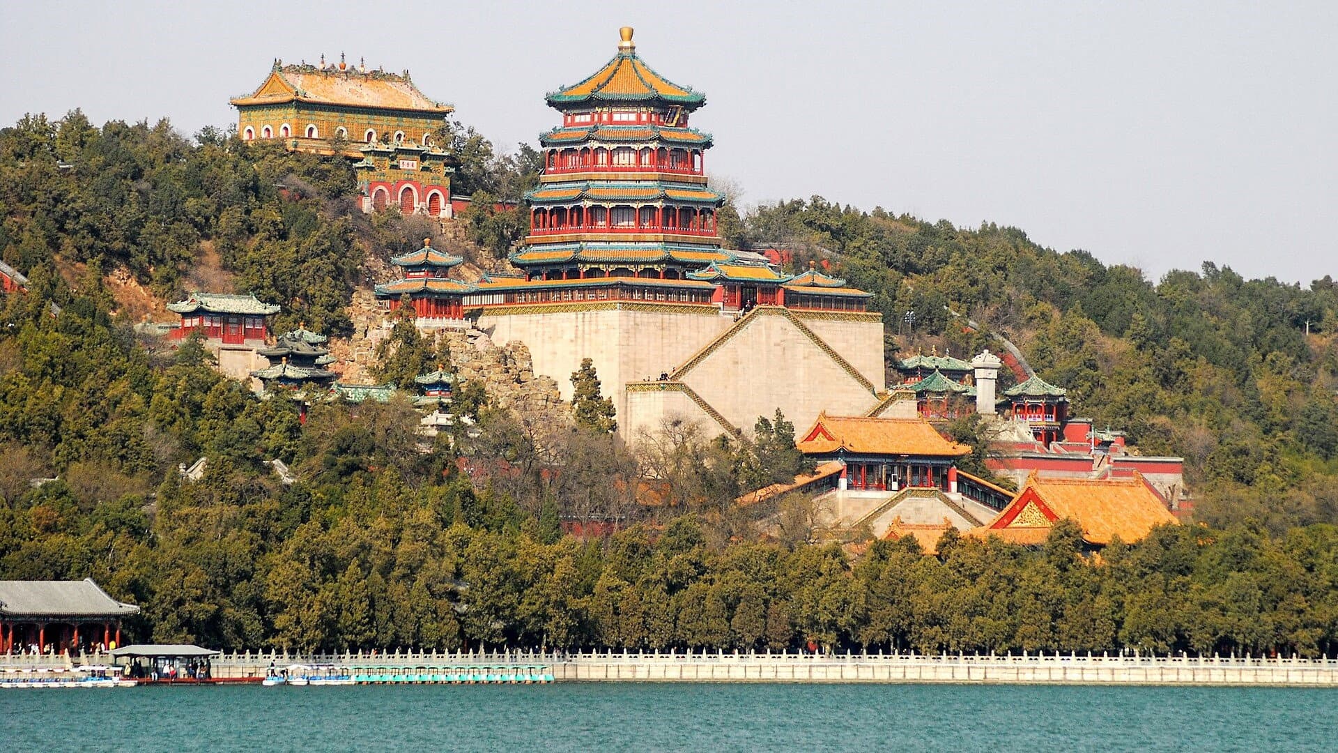 颐和园 backdrop