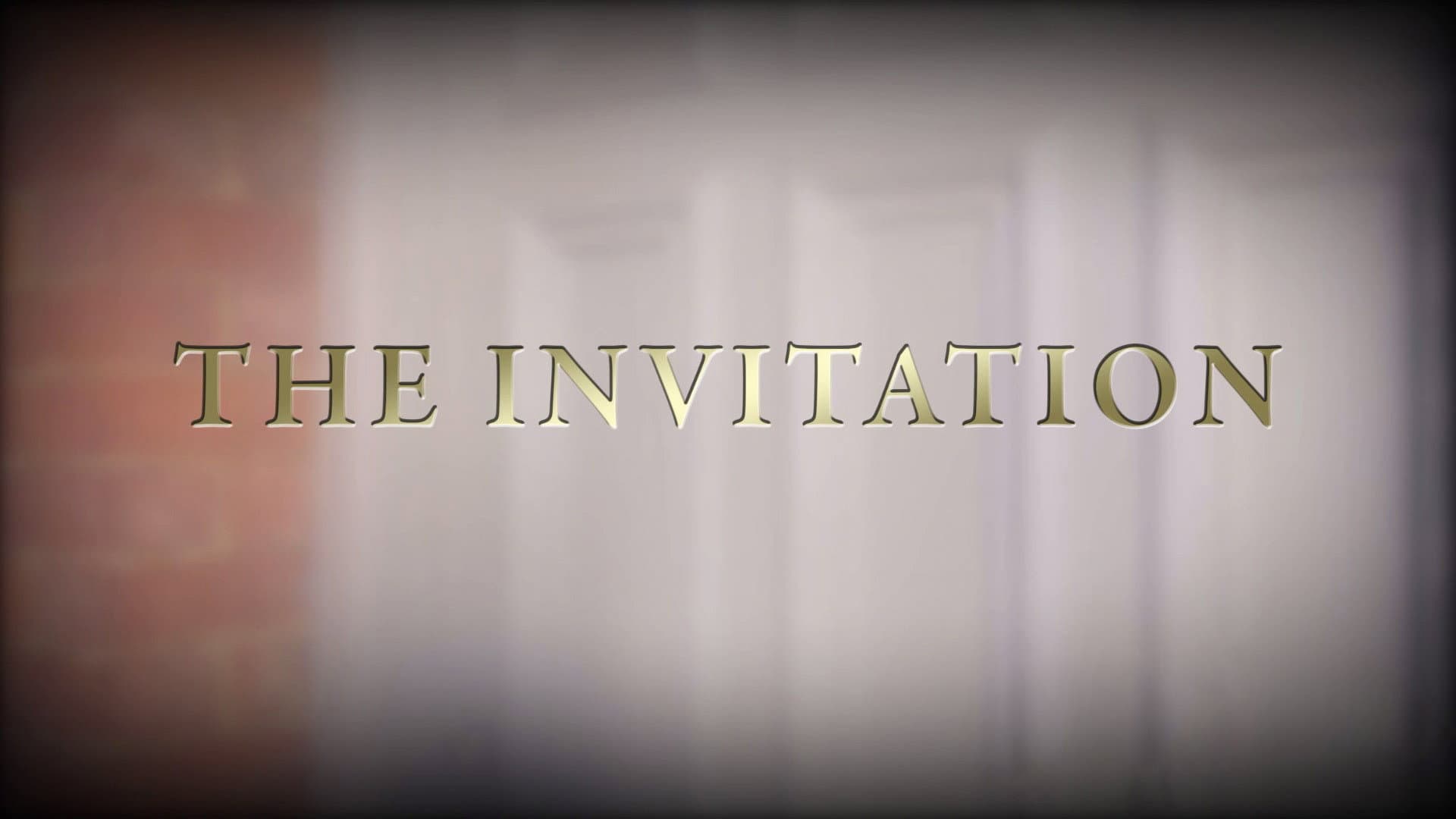 The Invitation backdrop