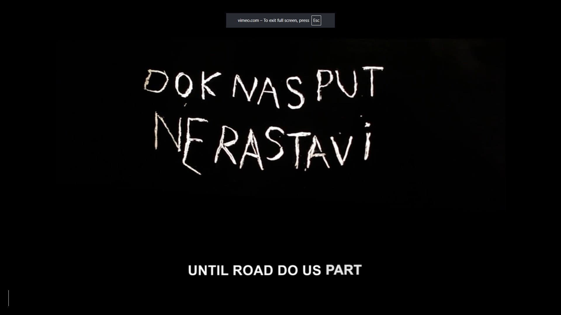 Until Road Do Us Apart backdrop