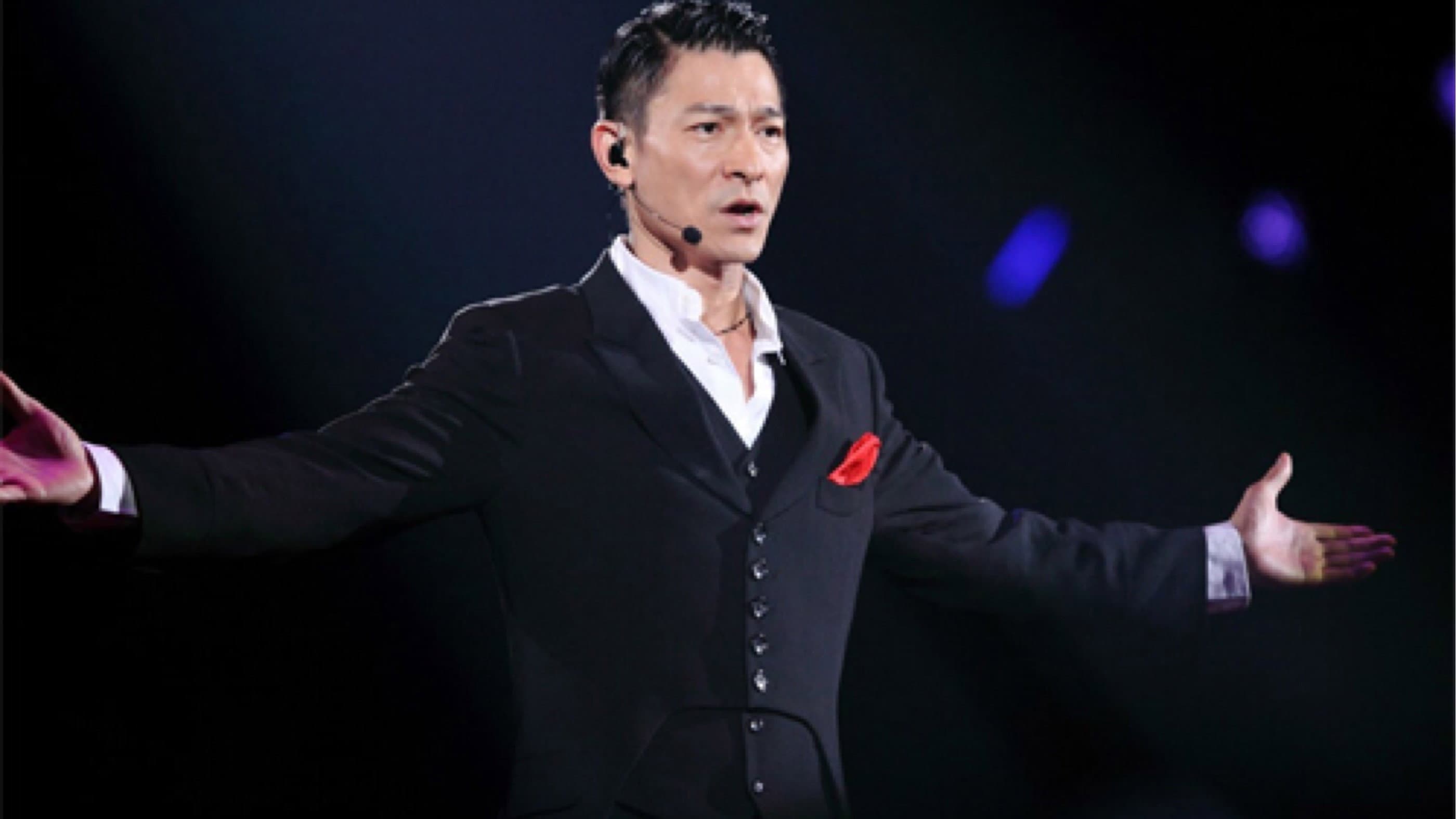 Andy Lau Wonderful World China Tour Shanghai backdrop