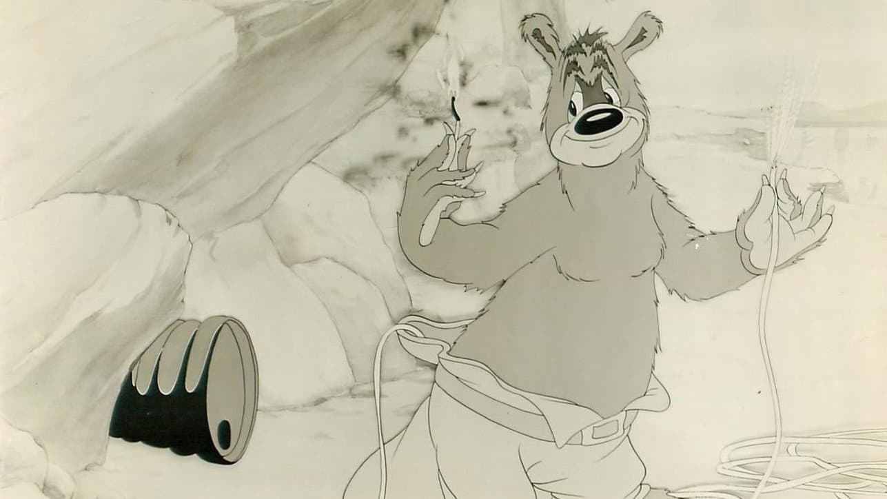 The Prospecting Bear backdrop
