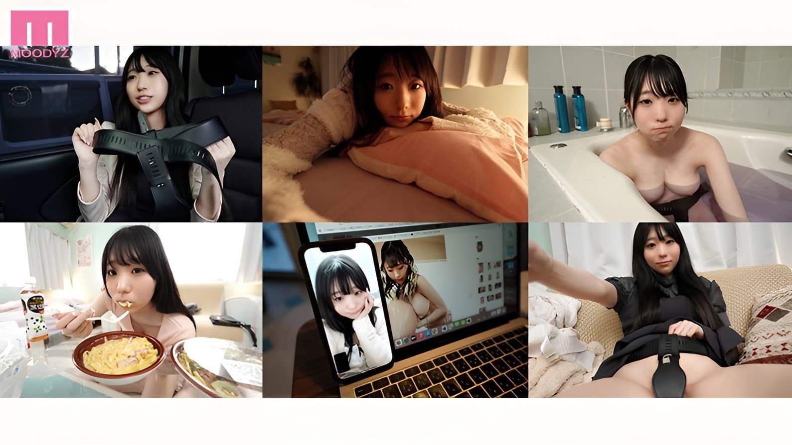 Completely Unscripted! After One Month of Abstinence, Koki Momota is Teased with Repeated Edging to Maximize Sensitivity in a Beastly Orgy backdrop