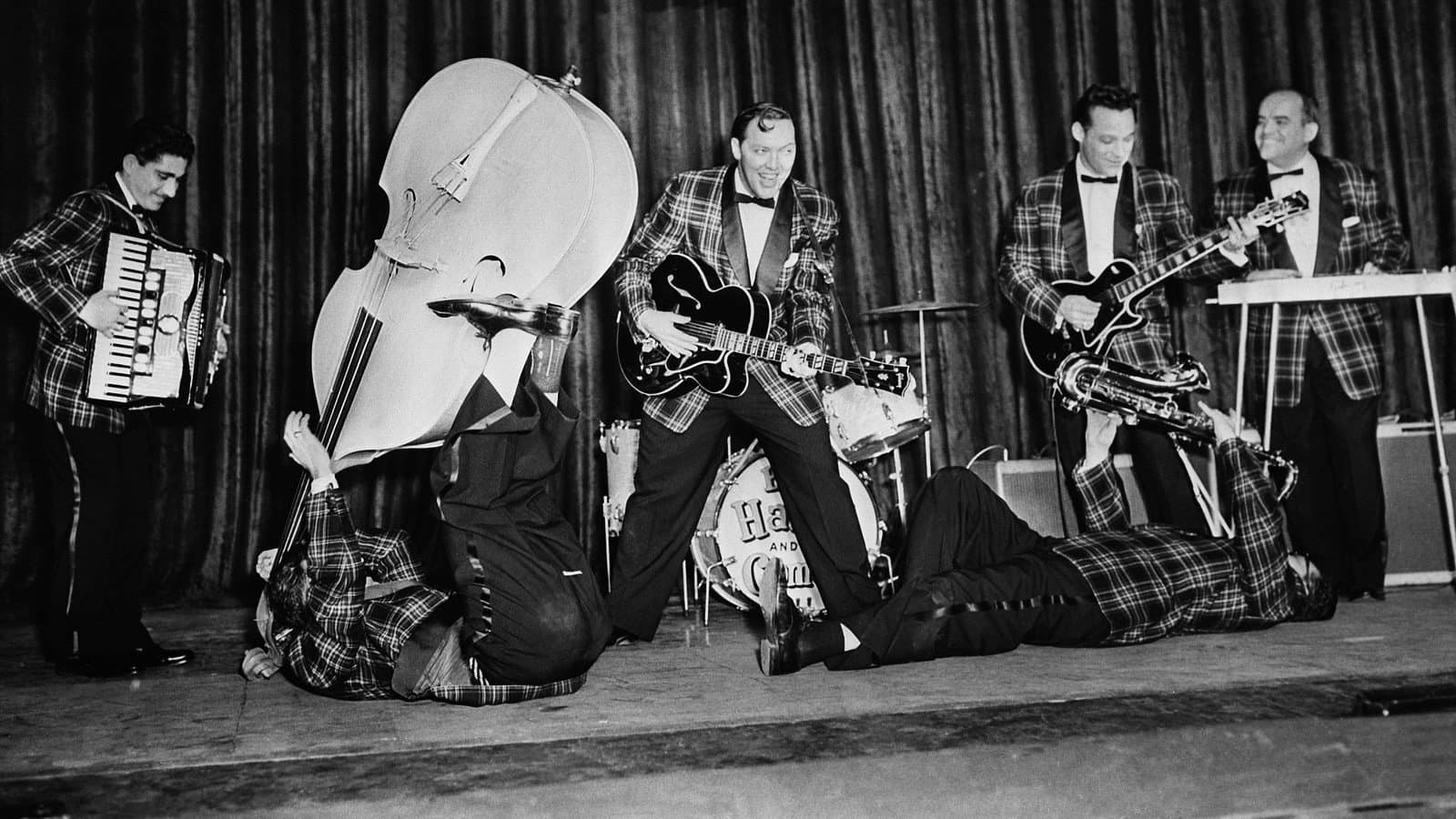 Rock Around the Clock backdrop
