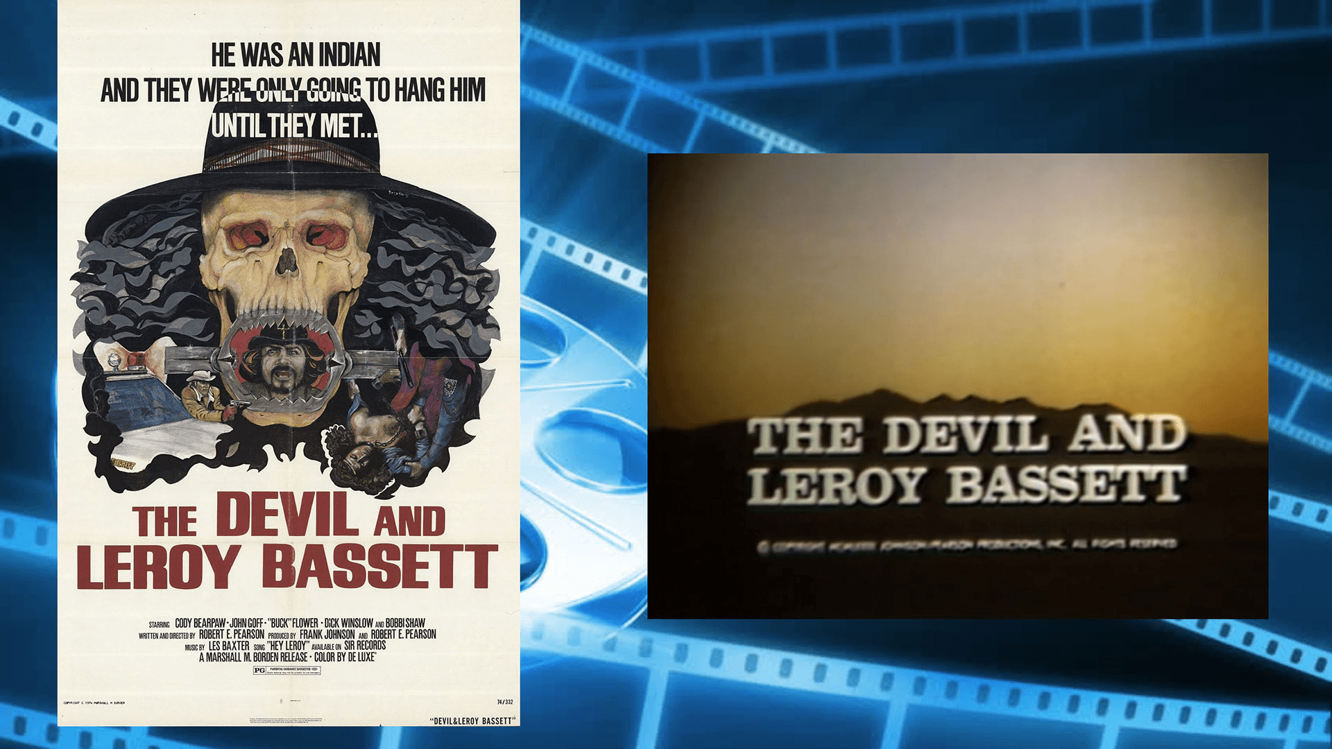 The Devil and Leroy Bassett backdrop
