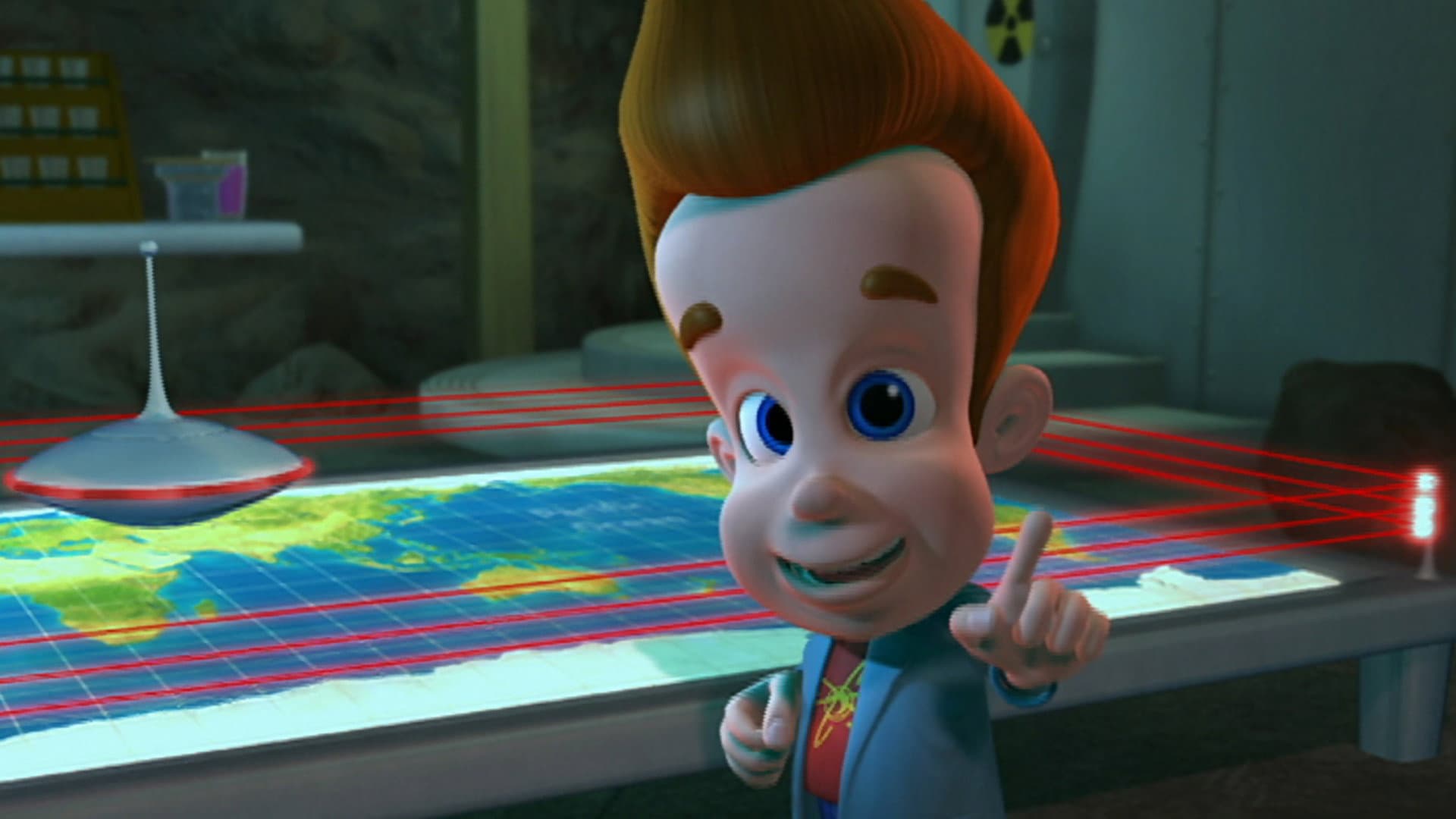 Jimmy Neutron: Operation: Rescue Jet Fusion backdrop