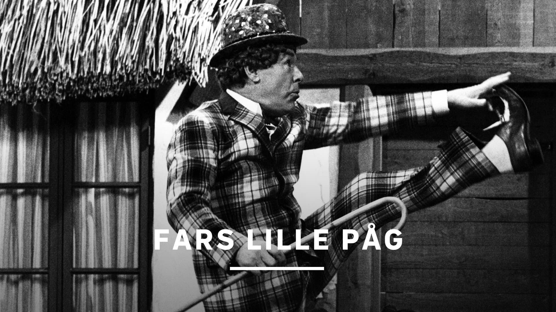 Fars lille påg backdrop