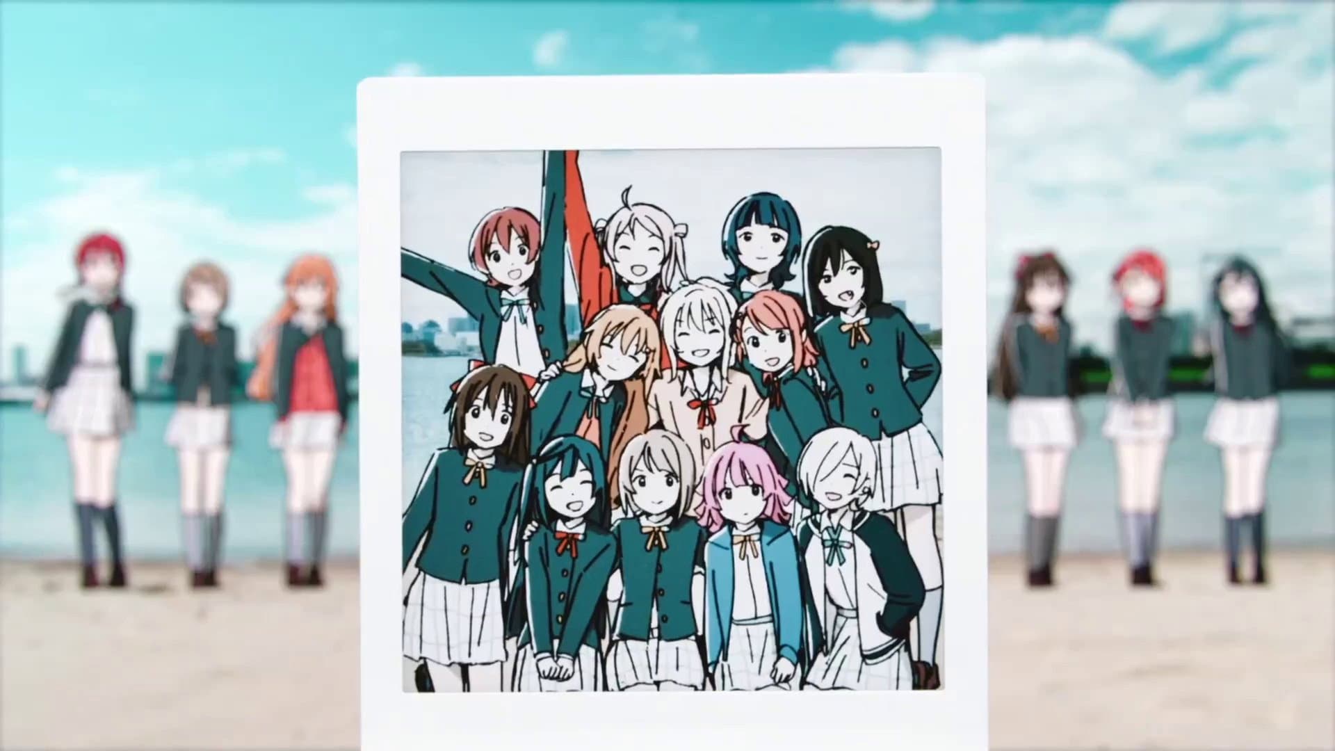 Love Live! Nijigasaki High School Idol Club: Next Sky backdrop
