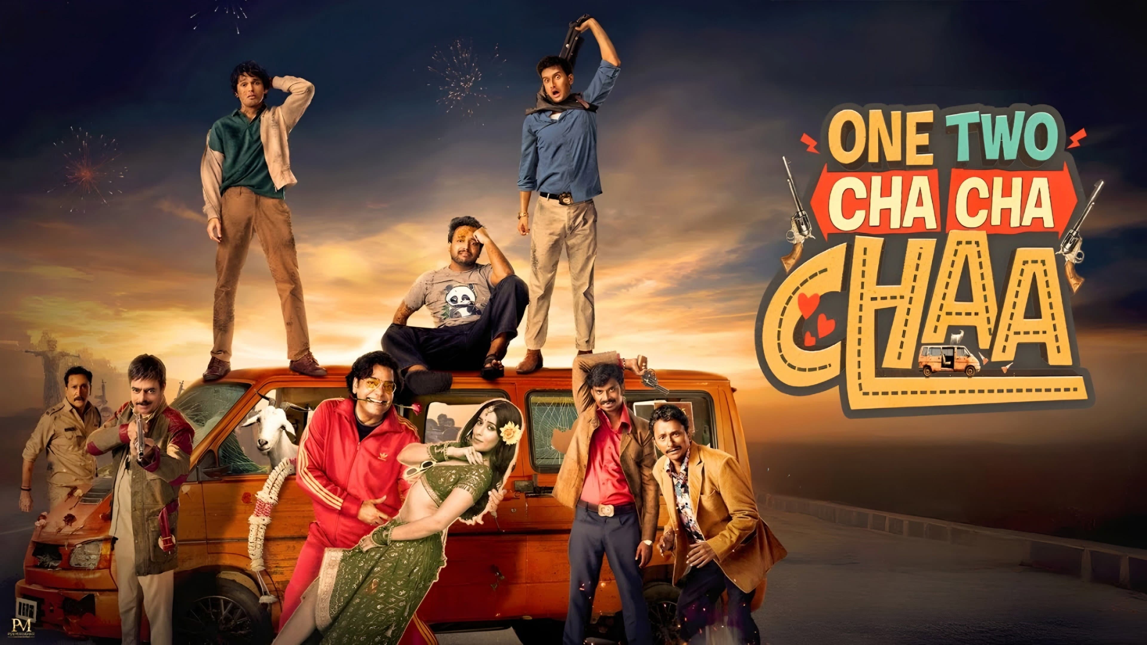 One Two Cha Cha Chaa backdrop
