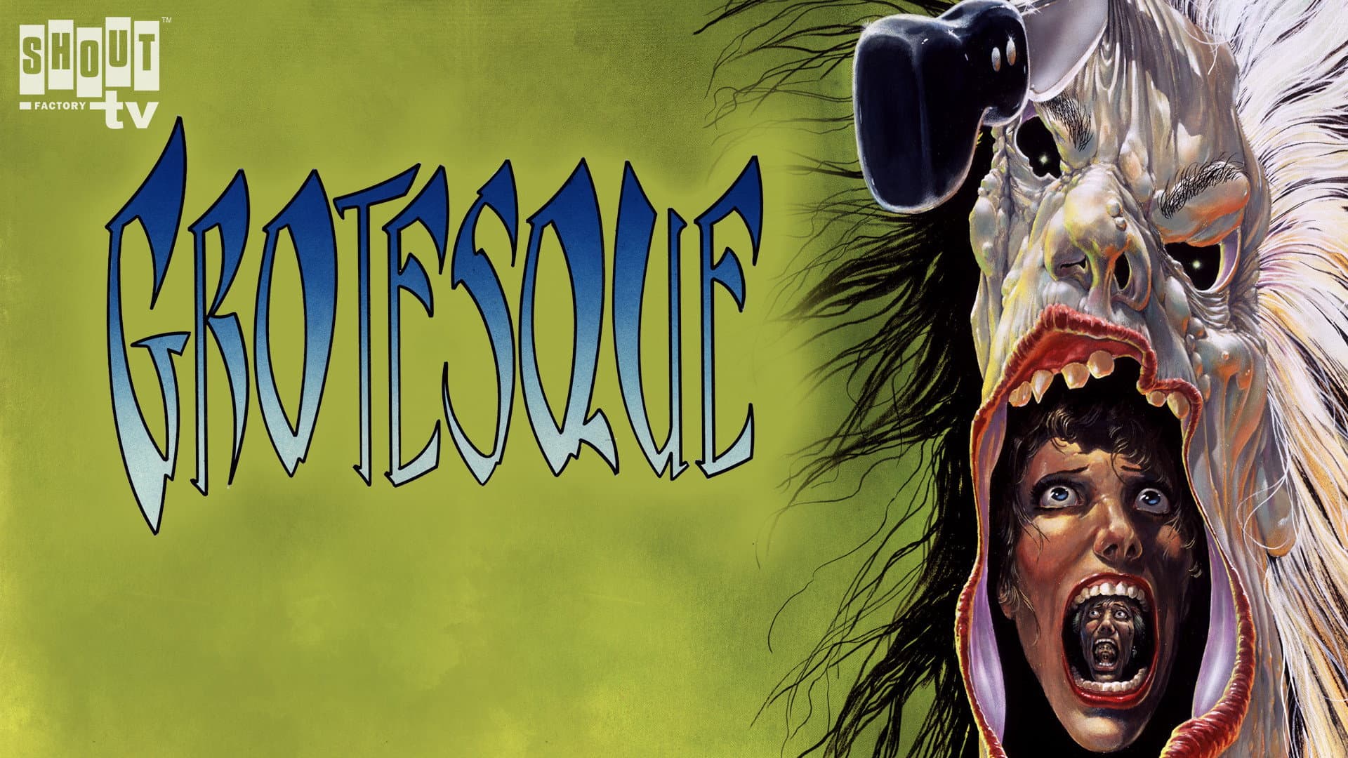 Grotesque backdrop
