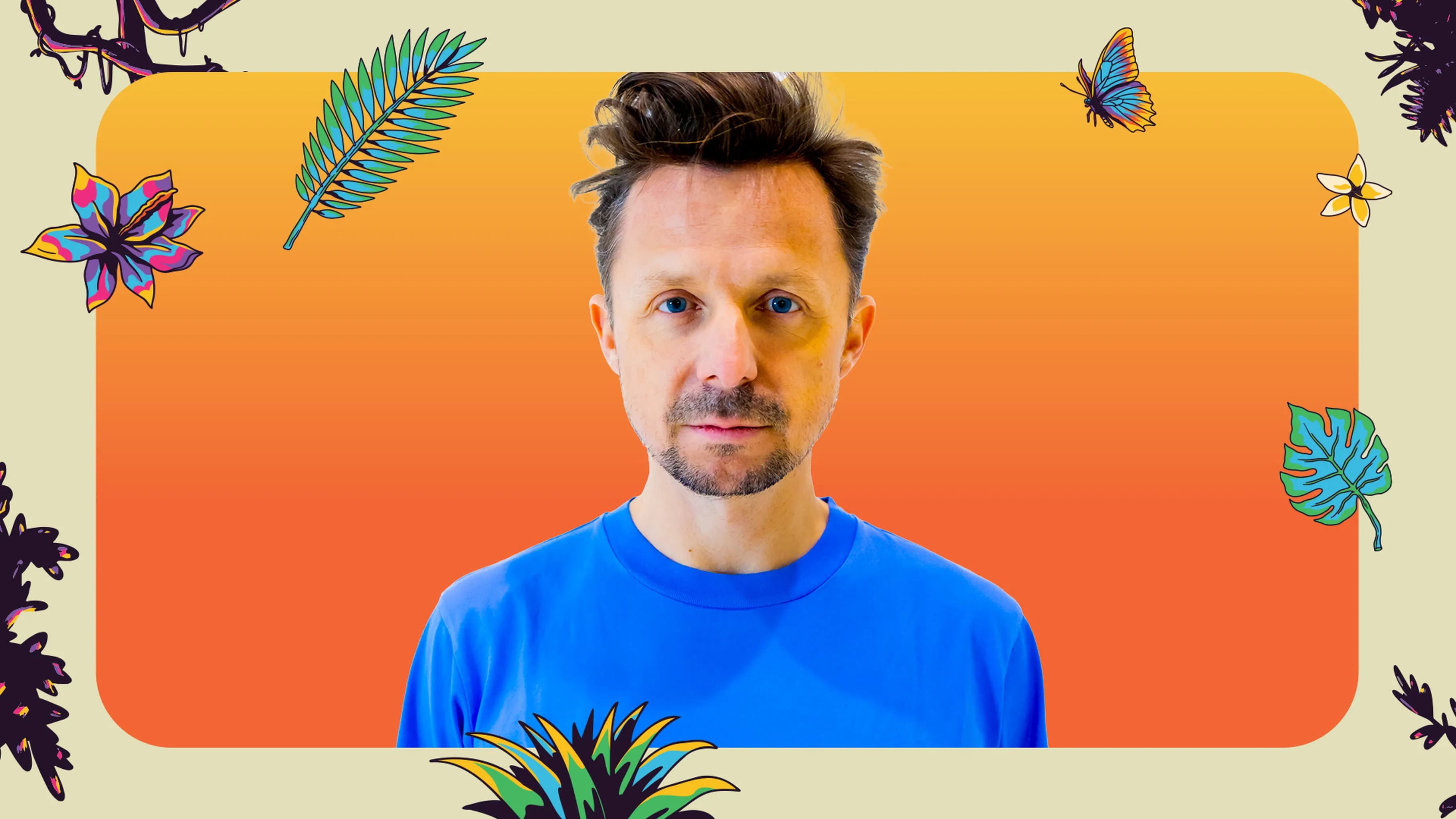 Martin Solveig en concert aux Vieilles Charrues 2025 backdrop